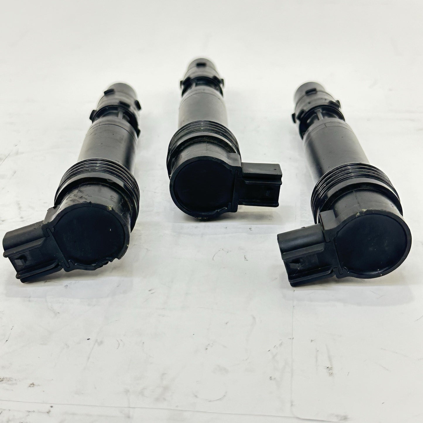 2013 - 2017 TRIUMPH DAYTONA 675R IGNITION COILS SPARK PLUG CAPS STICKS SET STOCK