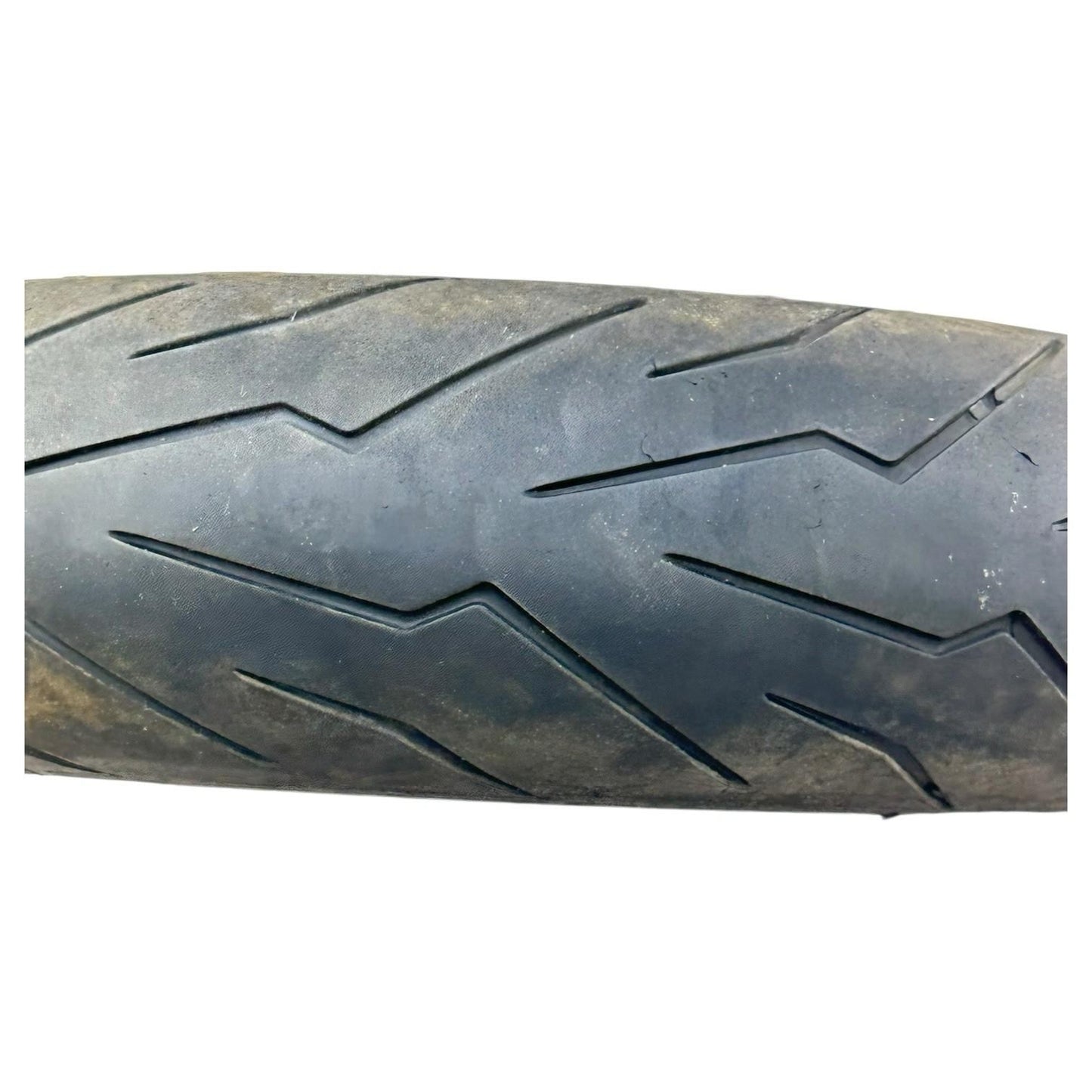2007 2008 SUZUKI GSXR 1000 FRONT WHEEL RIM TIRE RUBBER SILVER STOCK OEM