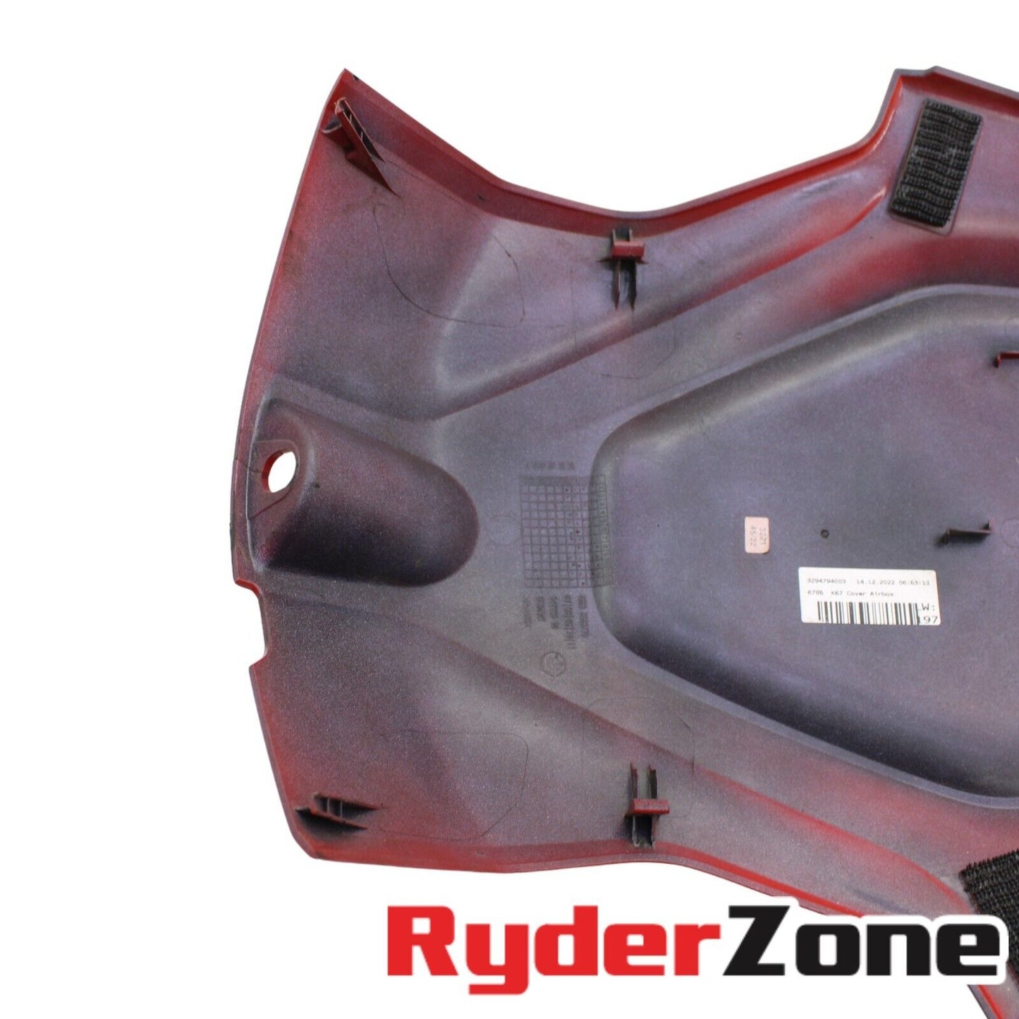 2020 - 2023 BMW S1000RR GAS TANK COVER SHROUD FAIRING PLASTIC *DAMAGED*