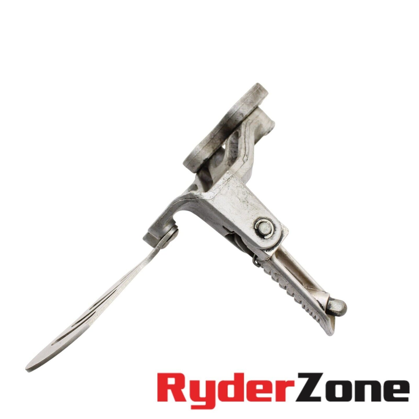 2006 2007 SUZUKI GSXR600 GSXR750 LEFT REARSET FOOTREST BRACKET SILVER HEEL GUARD