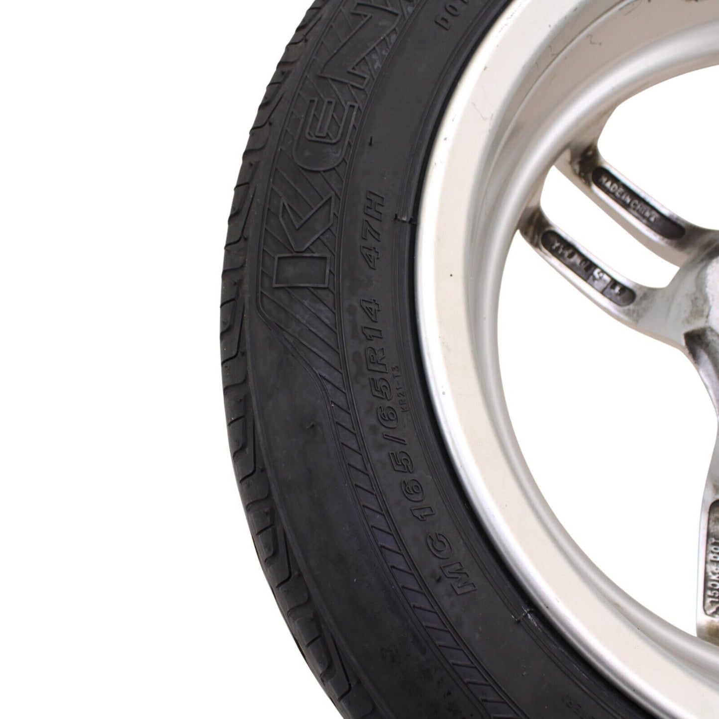 2008 - 2012 Can Am Spyder 990 FRONT WHEEL TIRE LEFT RIGHT STOCK SILVER