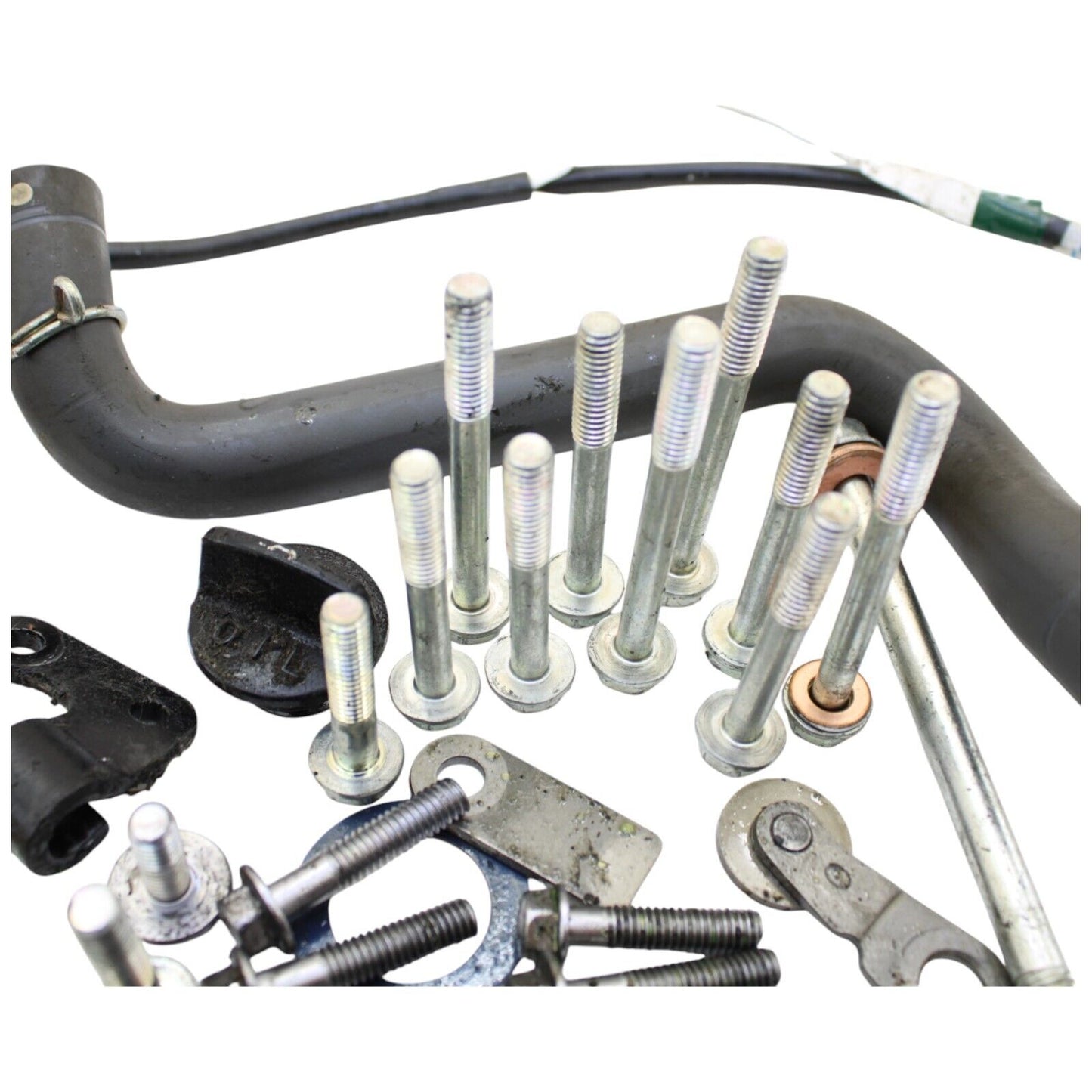 2007 - 2022 HONDA CBR600RR BOLT SET ENGINE WASHER HARDWARE STOCK SILVER