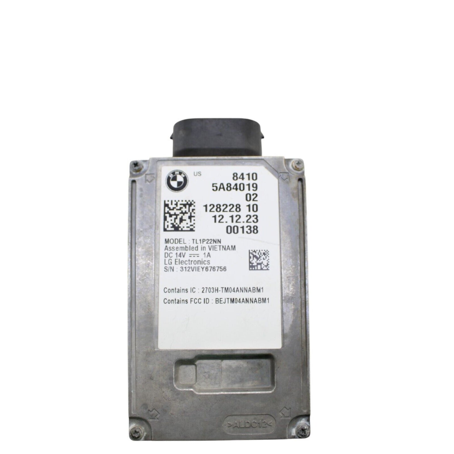 2020 - 2024 BMW S1000RR TELEMATICS MODULE CONTROL UNIT Tpm4G US 84105A84019