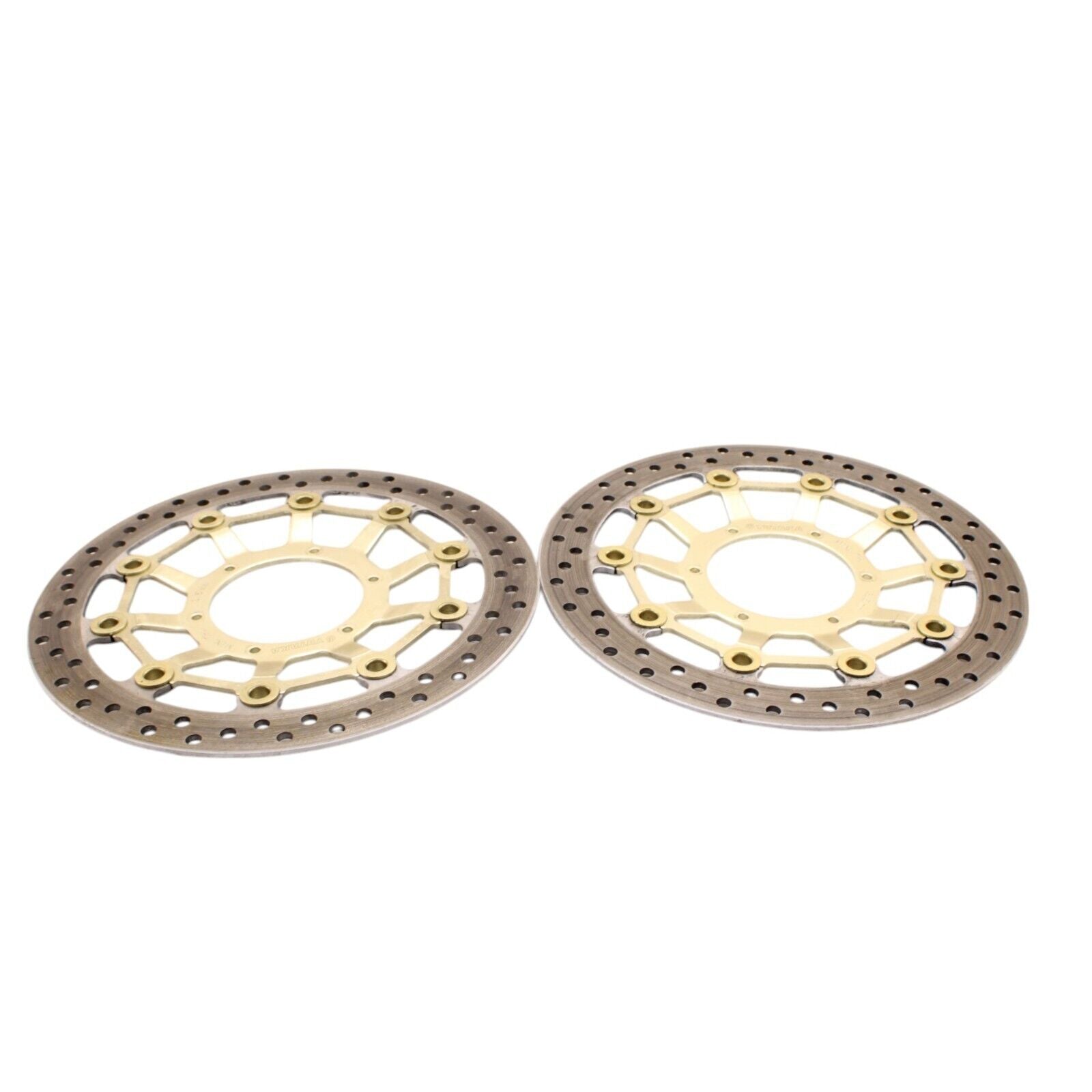 2013 - 2025 HONDA CBR600RR YUTAKA FRONT BRAKE ROTOR DISC SET GOLD