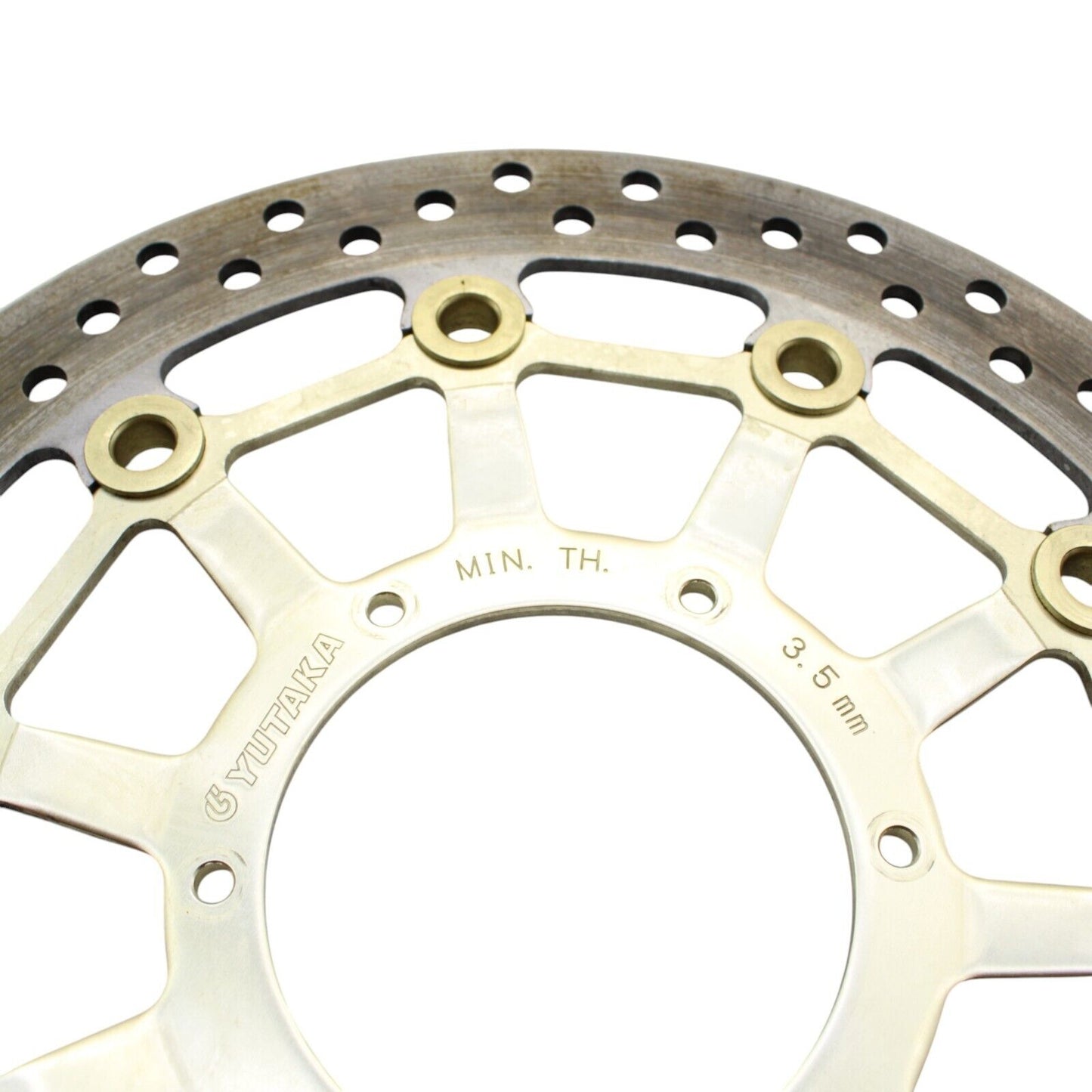 2013 - 2025 HONDA CBR600RR YUTAKA FRONT BRAKE ROTOR DISC SET GOLD 45120-MJC-D11