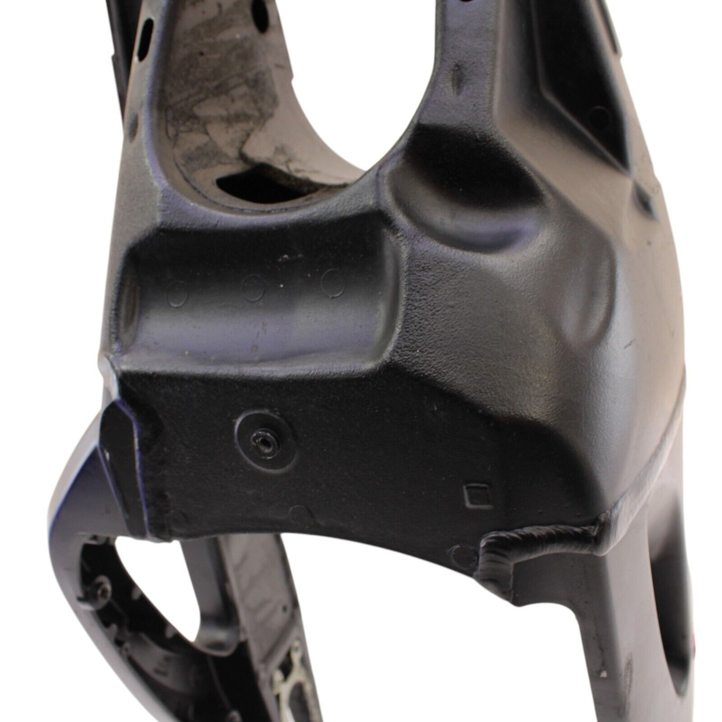 2006 2007 SUZUKI GSXR600 GSXR750 SWINGARM REAR ARM WHEEL MOUNT BLACK STOCK