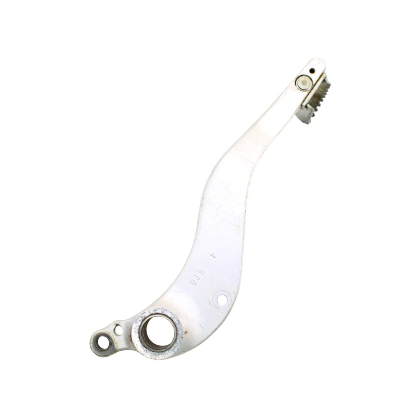 2006 - 2009 YAMAHA YFZ 450 REAR BRAKE PEDAL SILVER STRAIGHT STOCK