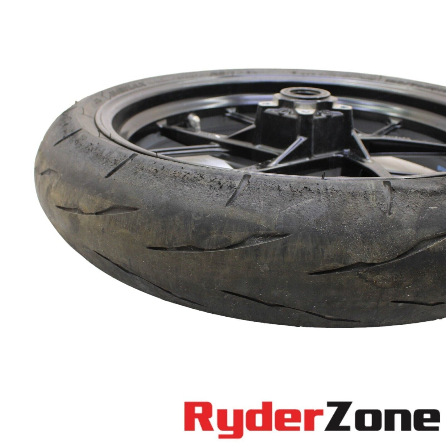 2018 - 2023 DUCATI PANIGALE V4 V4S FRONT WHEEL RIM BLACK STRAIGHT TIRE STOCK