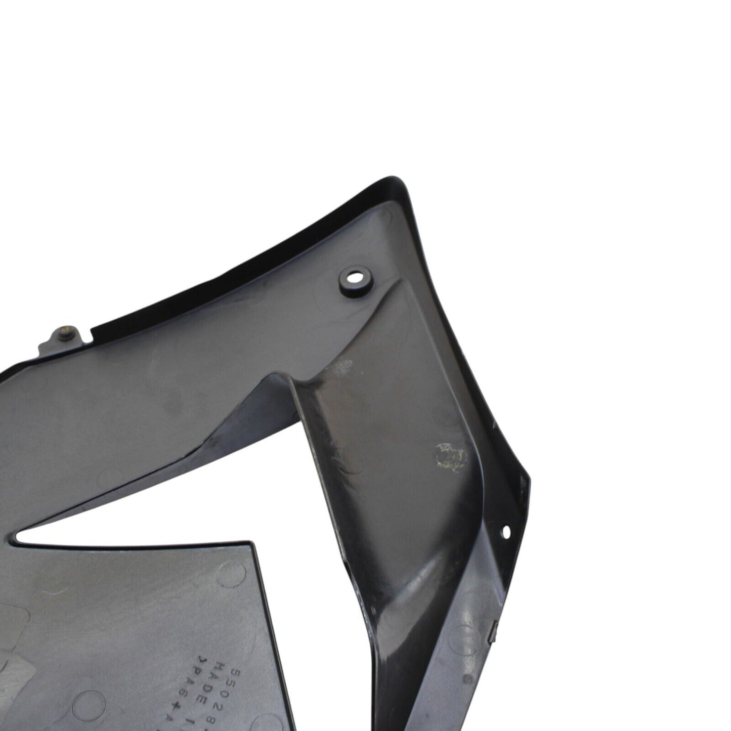 2004 2005 KAWASAKI NINJA ZX10R LEFT FAIRING COWL PLASTIC BLACK MID SIDE STOCK