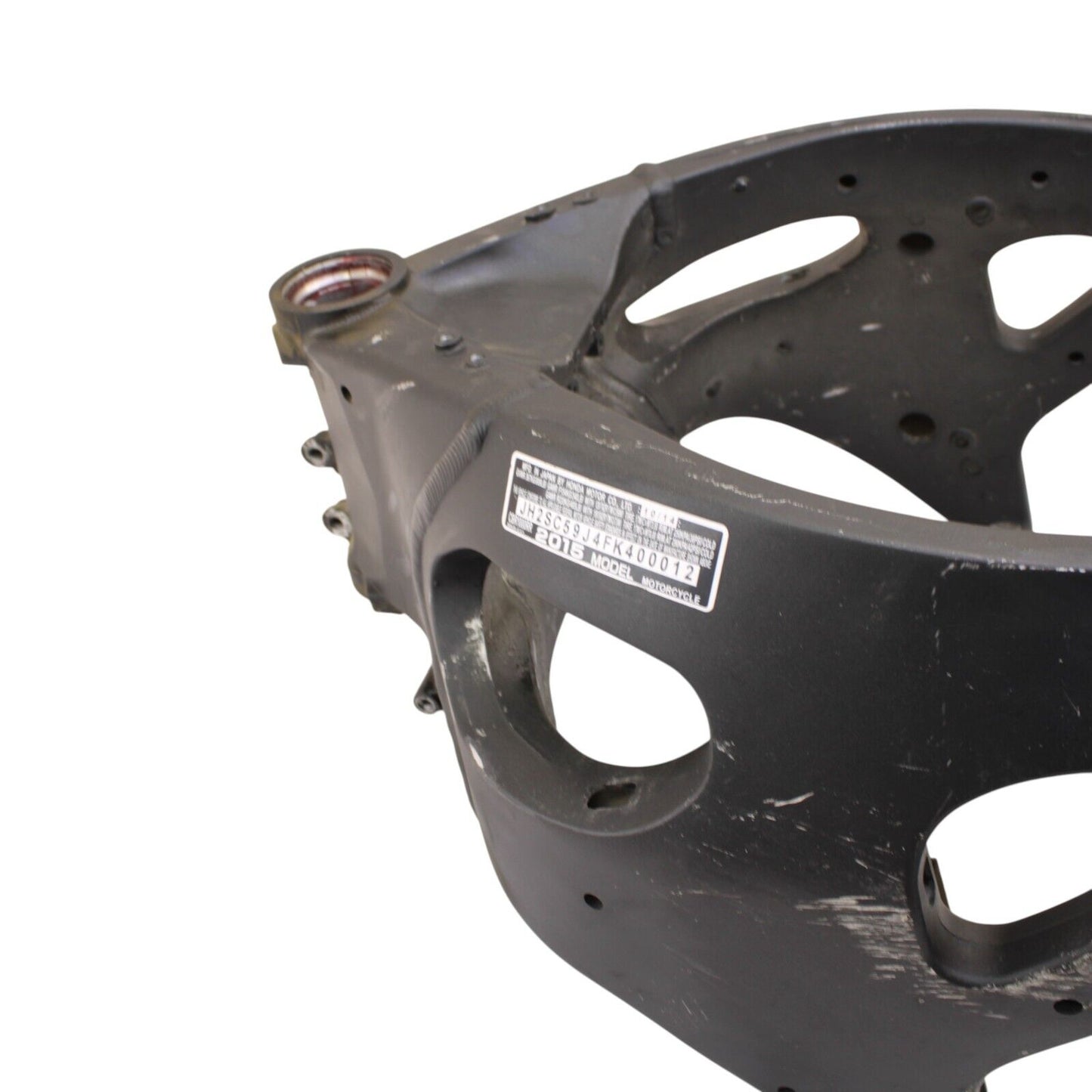 2012 - 2016 HONDA CBR1000RR FRAME CHASSIS BLACK STOCK *SCUFFED*
