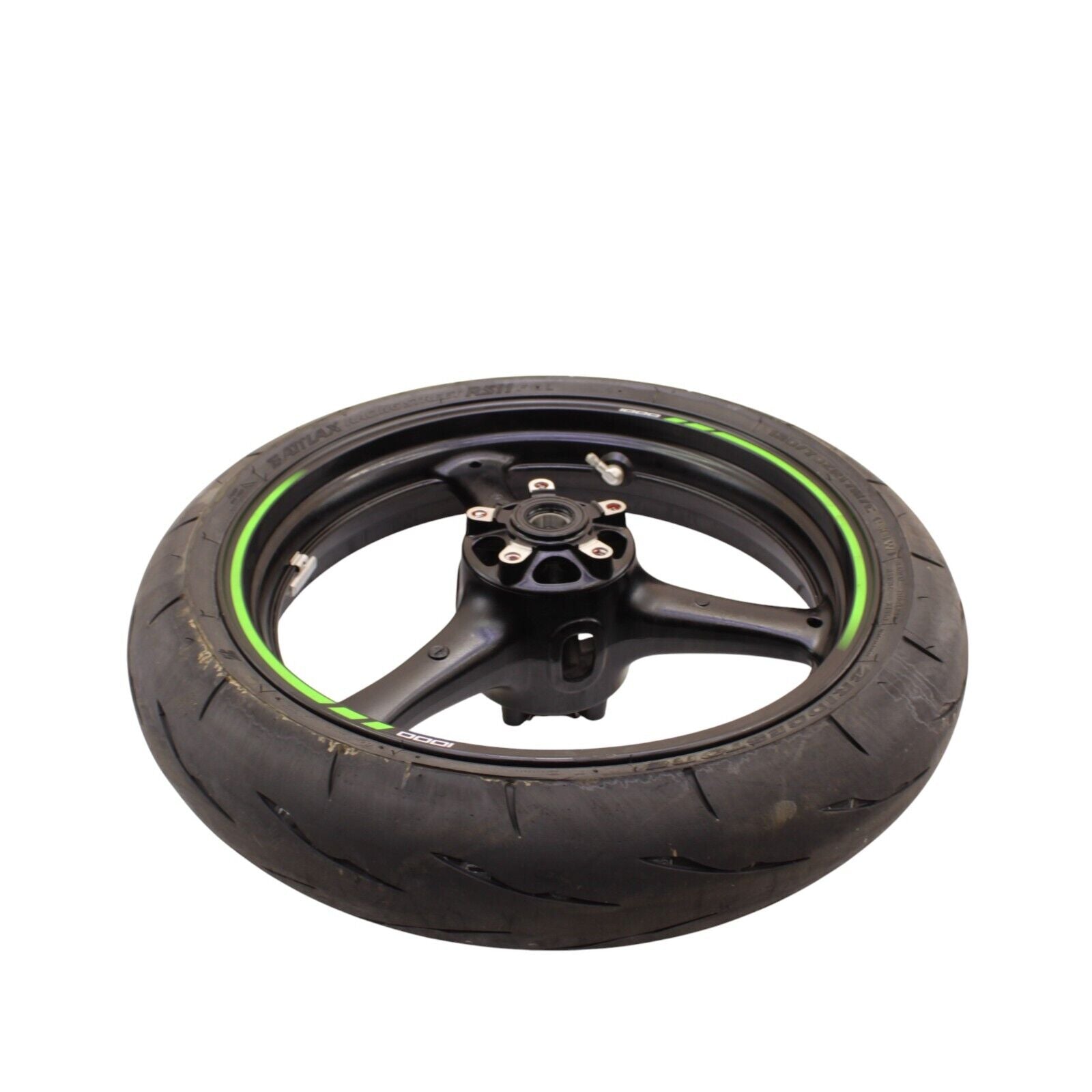 2021 - 2024 KAWASAKI NINJA ZX10R FRONT WHEEL RIM BLACK DAMAGED