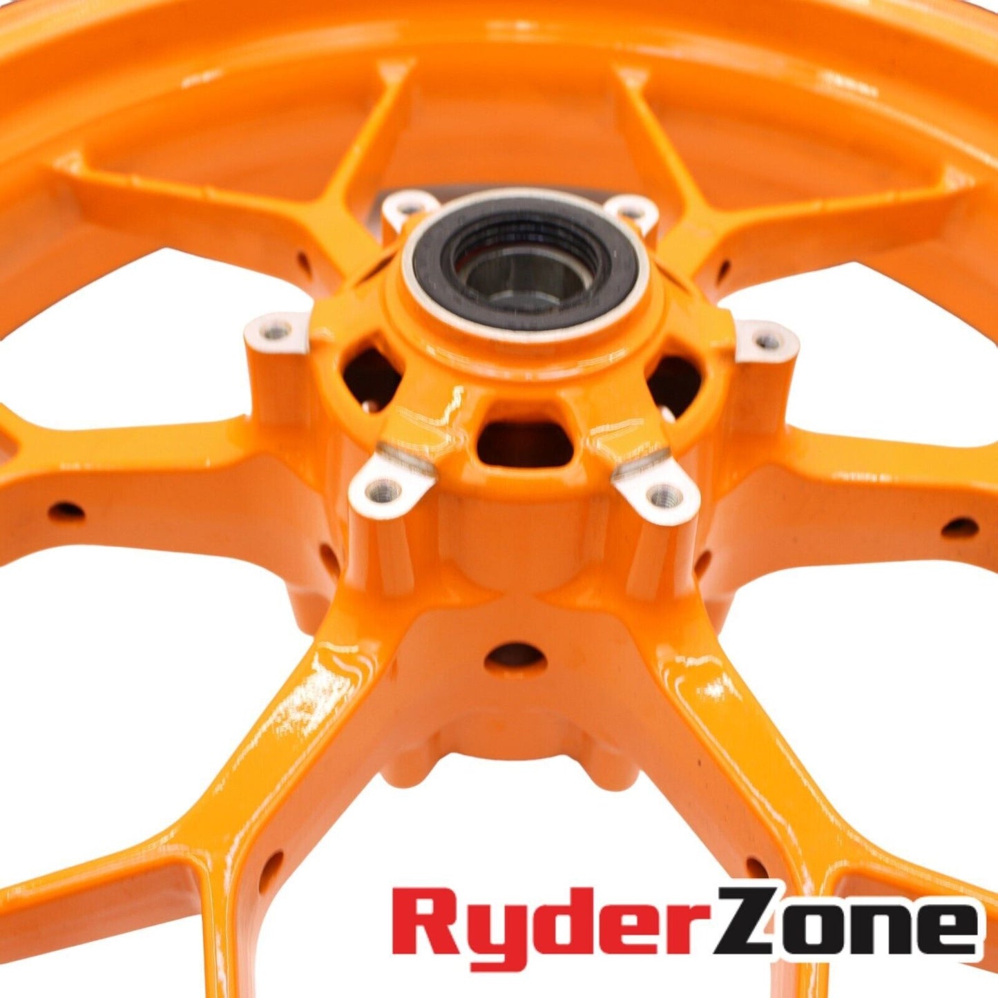 2012 - 2016 HONDA CBR1000RR FRONT WHEEL REPSOL RIM ORANGE TIRE STRAIGHT