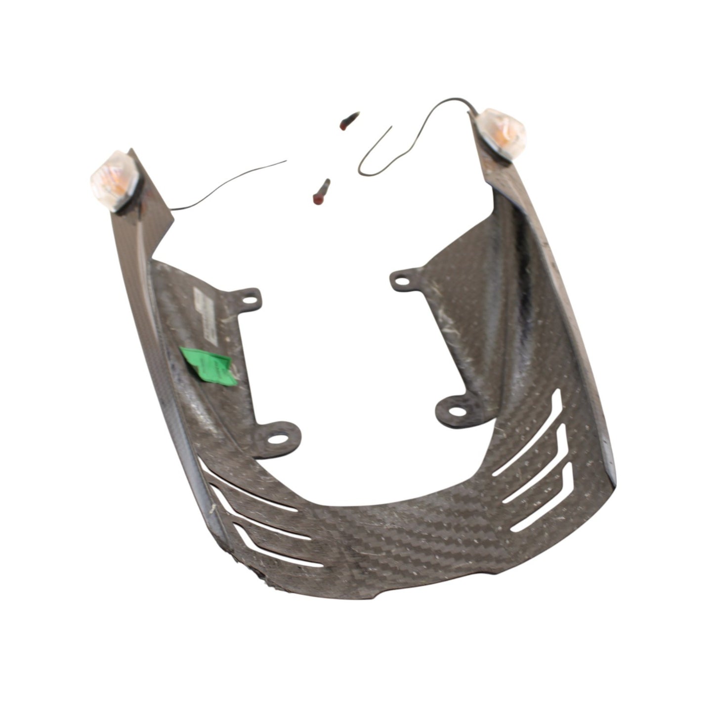 2009 - 2012 TRIUMPH DAYTONA 675R 675 EXHAUST COVER REAR FAIRING LIGHTS *DAMAGED*