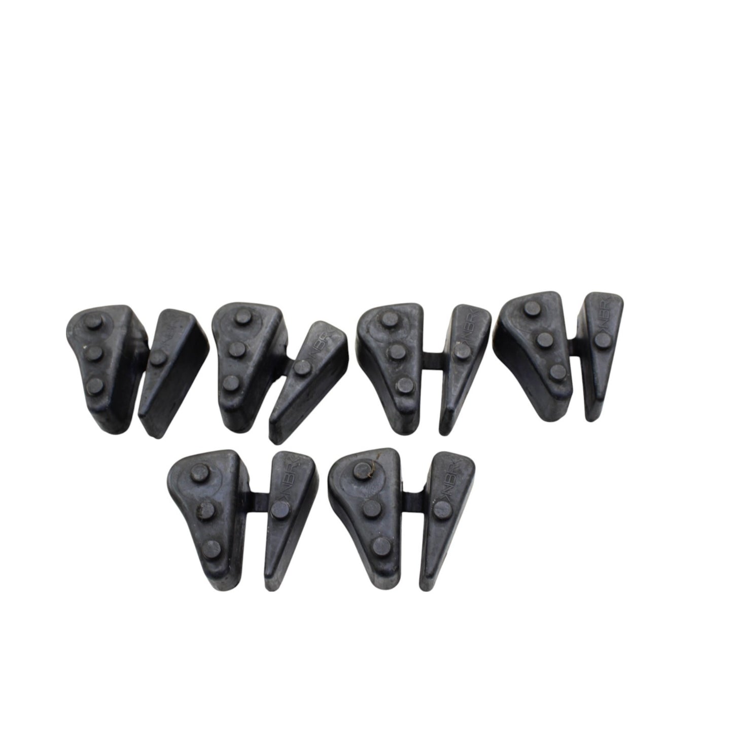 2016 - 2018 YAMAHA YZF R1S CUSHIONS RUBBER INSERTS STOCK BLACK