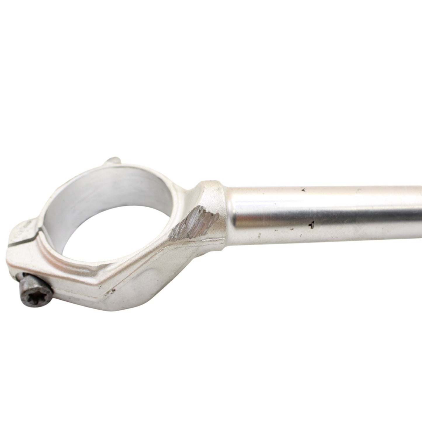 2015 - 2019 BMW S1000RR RIGHT CLIP ON HANDLEBAR STRAIGHT SILVER OEM