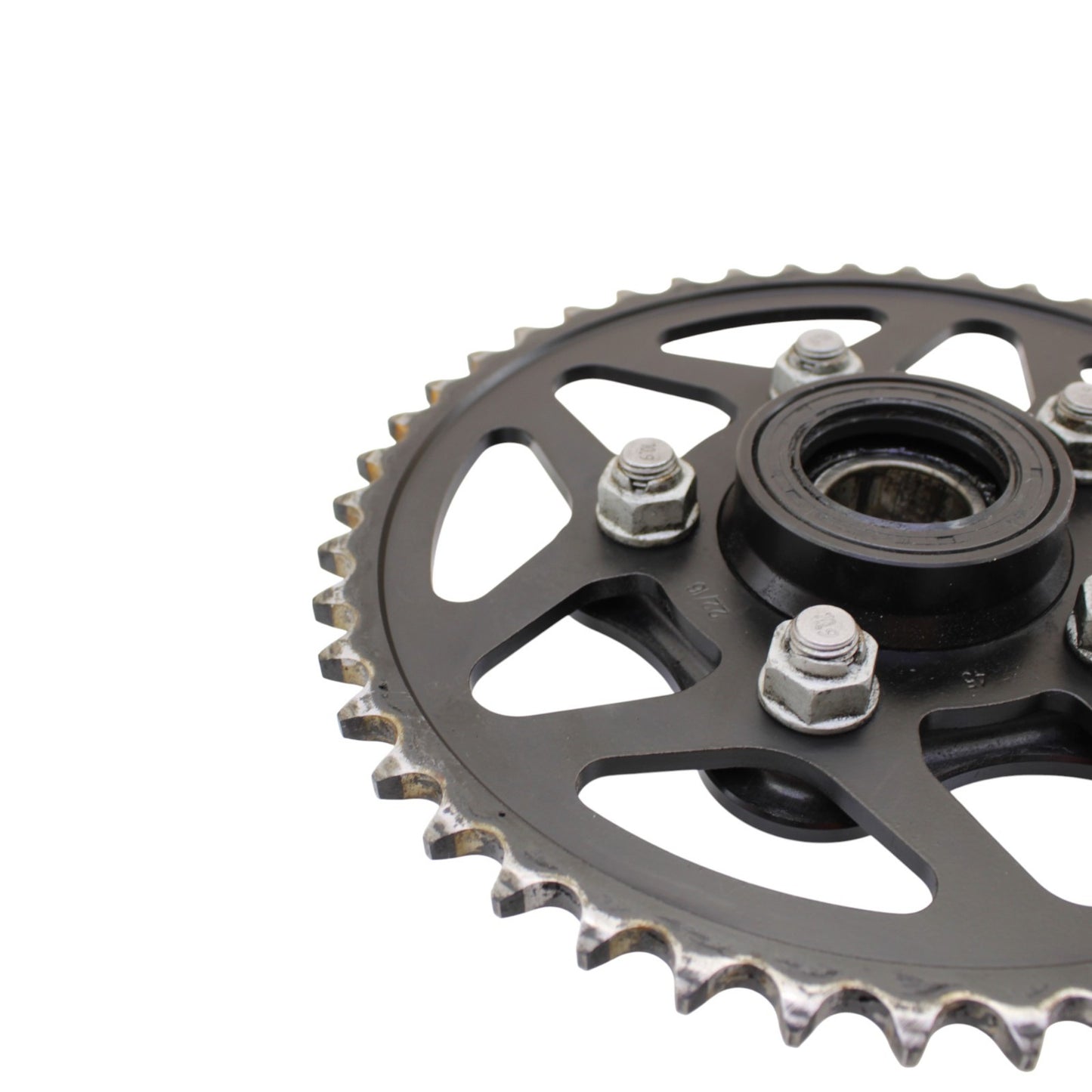 2015 -2019 BMW S1000RR HP4 REAR SPROCKET MAIN DRIVE WHEEL CHAIN HUB FORGED BLACK