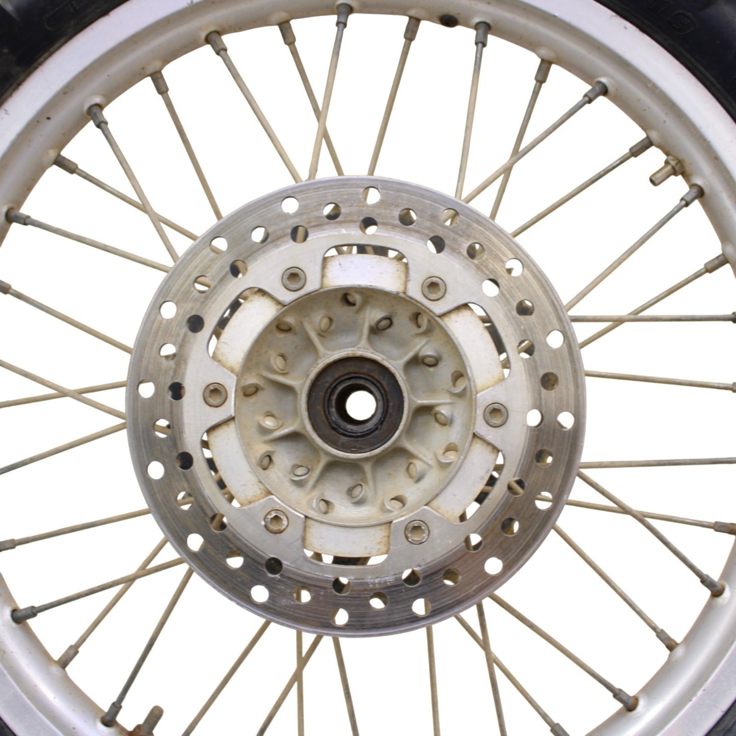 1996 - 2001 YAMAHA YZ125 REAR WHEEL RIM TIRE HUB BACK ROTOR CHAIN SPROCKET