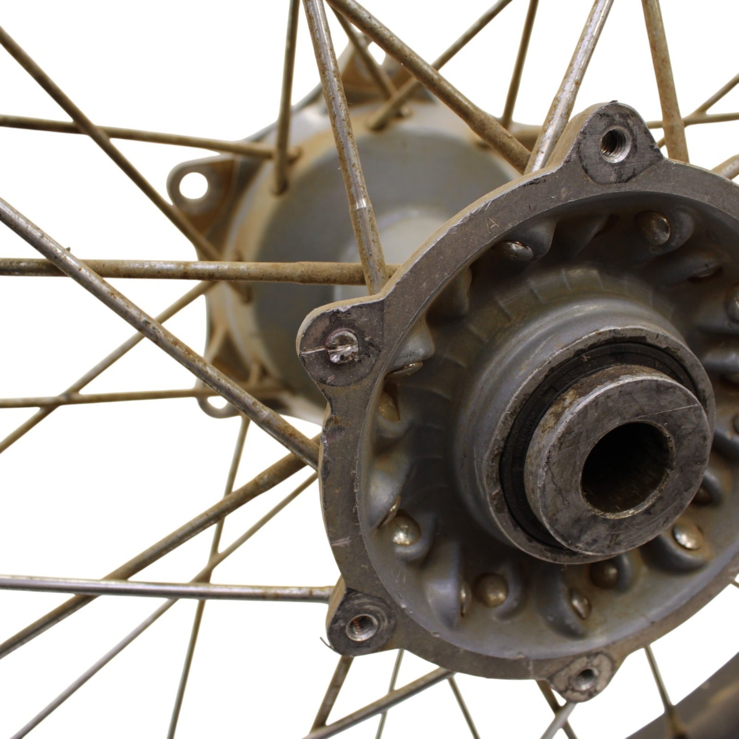 2000 - 2012 KTM 250 EXC REAR WHEEL BACK RIM TIRE RUBBER SILVER