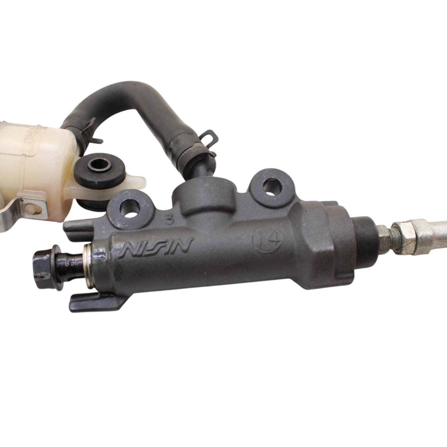 2008 - 2011 HONDA CBR1000RR REAR BRAKE MASTER CYLINDER RESERVOIR BACK BOLTS OEM