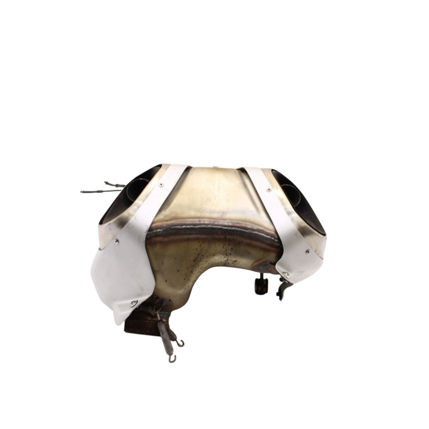 2018 - 2024 DUCATI PANIGALE V4S EXHAUST MUFFLER HEADER PIPE 57414341A SILVER