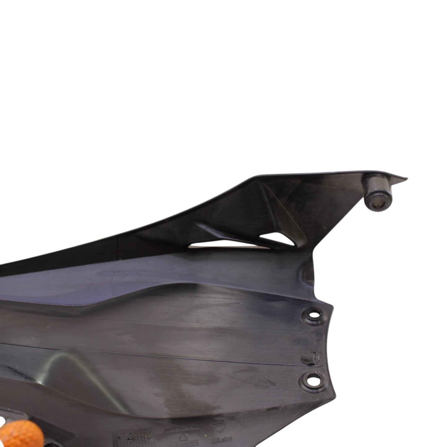 2020 - 2024 DUCATI PANIGALE V2 REAR TIRE HUGGER BACK WHEEL FENDER BLACK STOCK