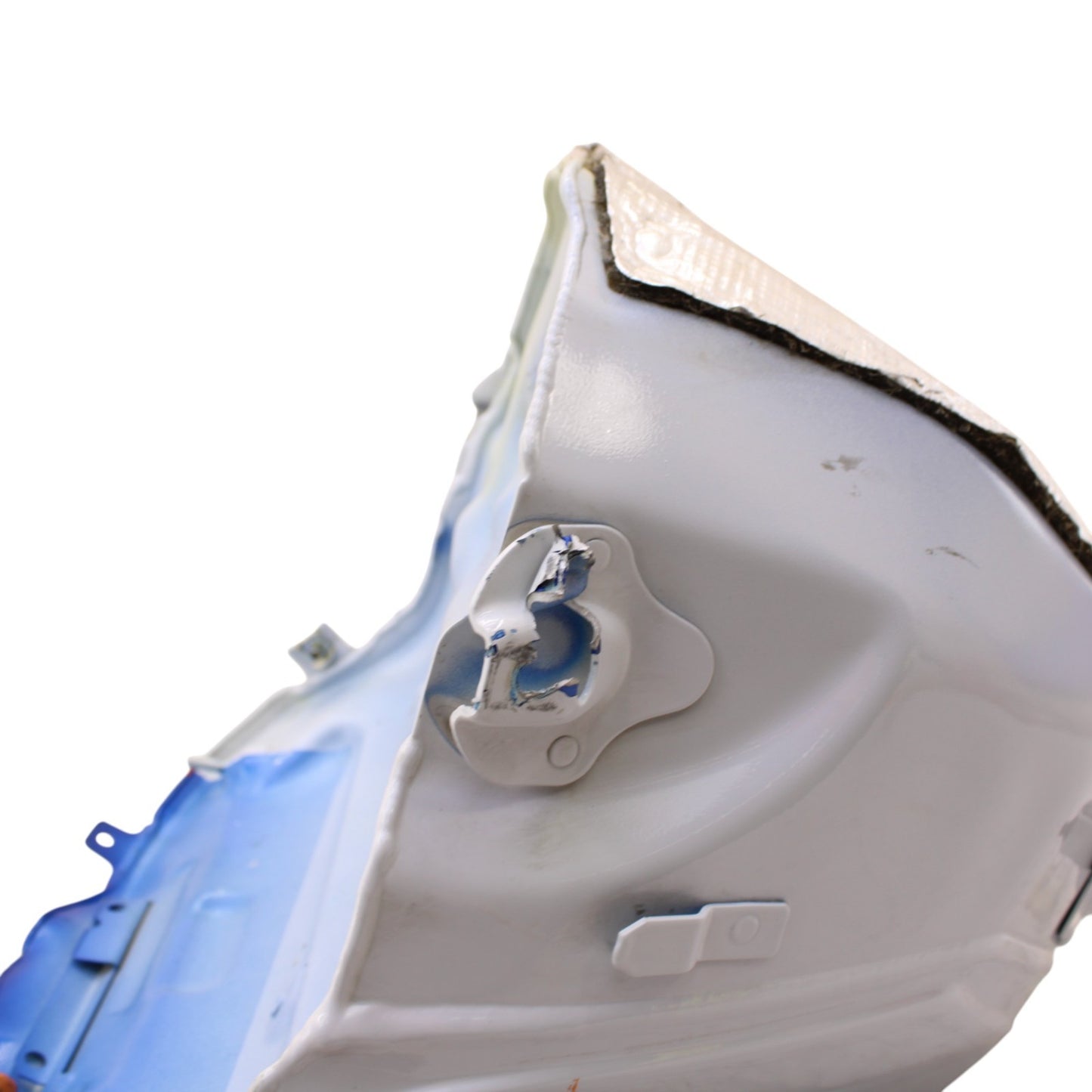 2015 - 2019 BMW S1000RR FUEL TANK GAS PETROL RESERVOIR WHITE BLUE RED *DAMAGED*