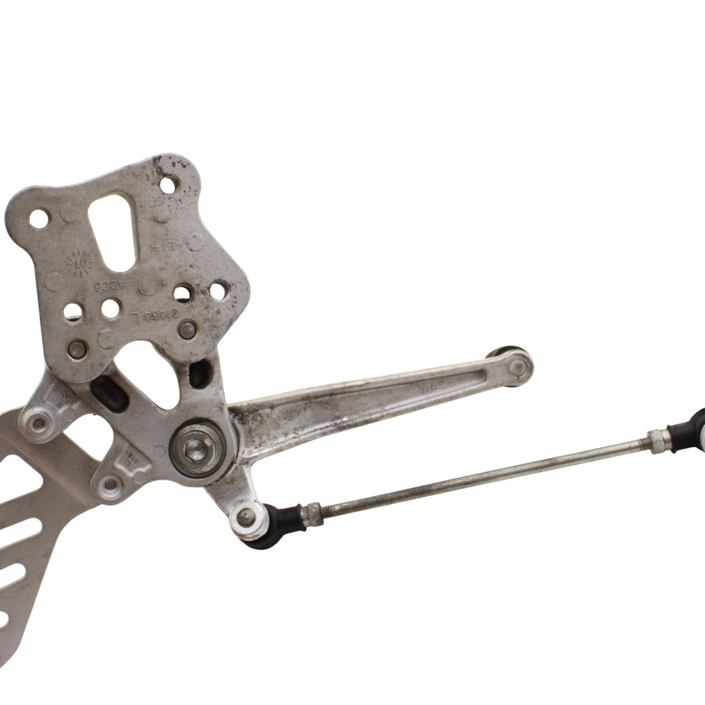 2007 2008 SUZUKI GSXR 1000 REARSET SET DRIVER FOOT PEG SHIFTER LEFT RIGHT SET