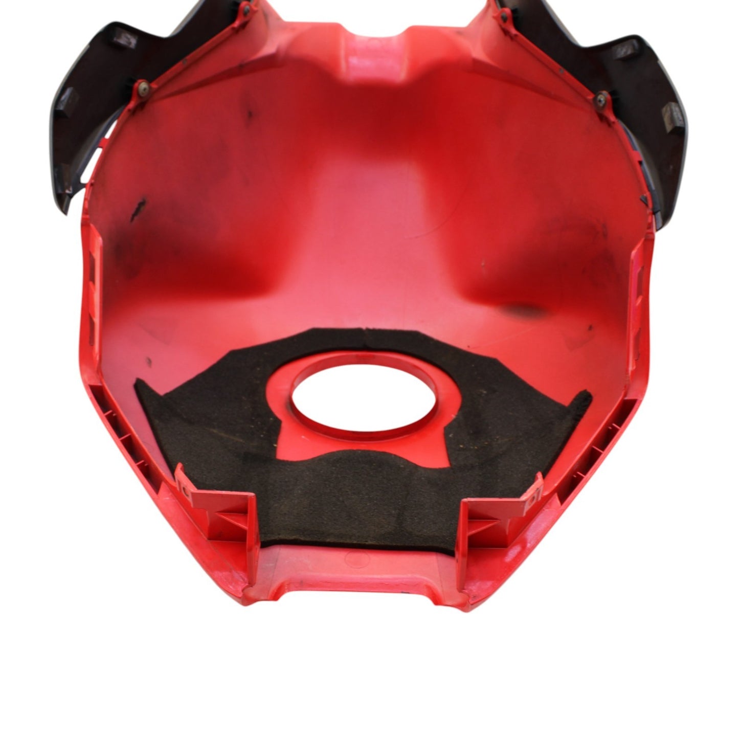 2004 2005 HONDA CBR1000RR FUEL TANK COVER GAS PETROL COWL TRIM PLASTIC RED