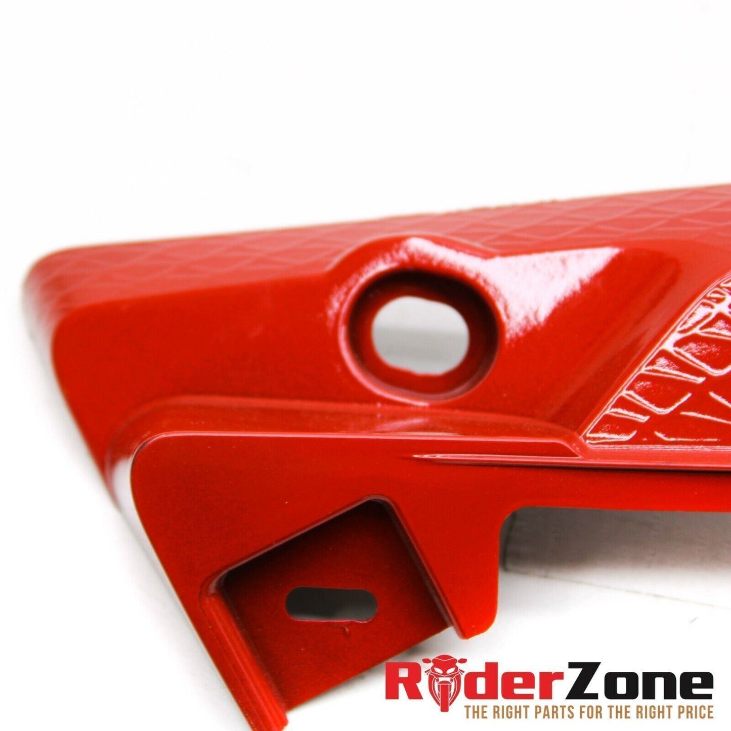 2009 -2014 BMW S1000RR LEFT FUEL TANK COWL RED TRIM COVER FAIRING PLASTIC FRONT