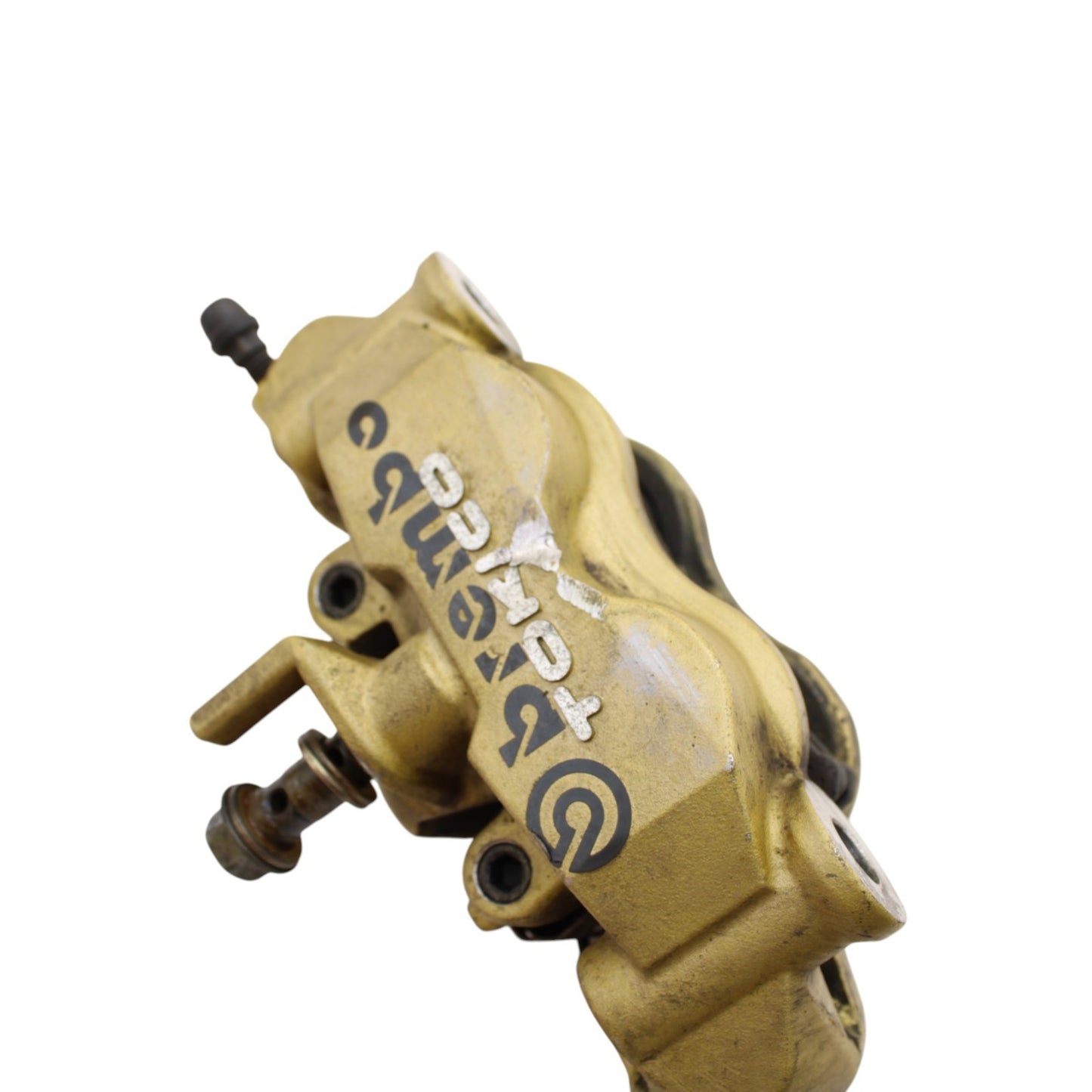 2003 2004 SUZUKI GSXR 1000 FRONT BRAKE CALIPERS LEFT RIGHT SET GOLD PADS