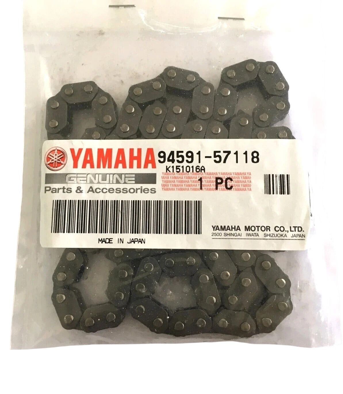 OEM Yamaha Cam Chain Timing Chain 04-13 YFZ 450 R YZ YFZ450 - Fast Shipping