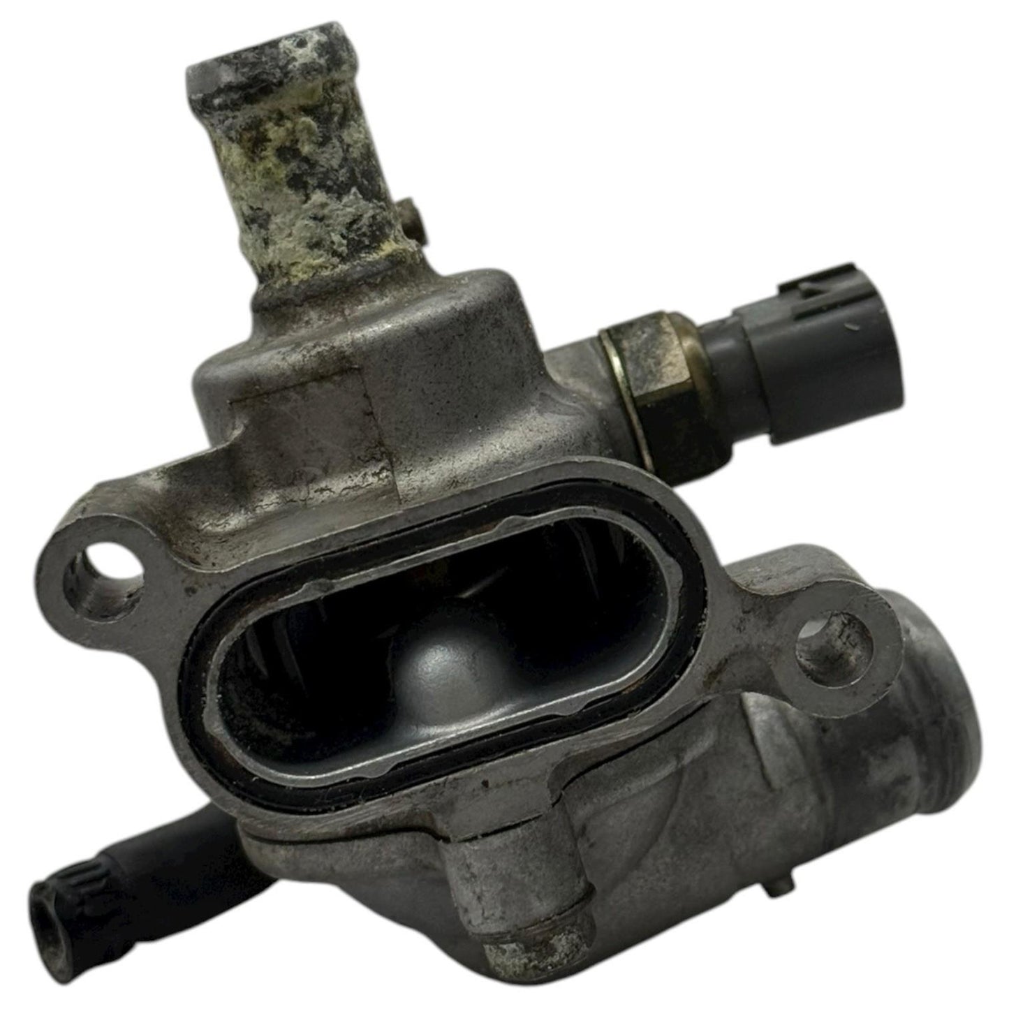 2004 2005 HONDA CBR1000RR THERMOSTAT HOUSING UNIT SILVER STOCK 19300-MCJ-003