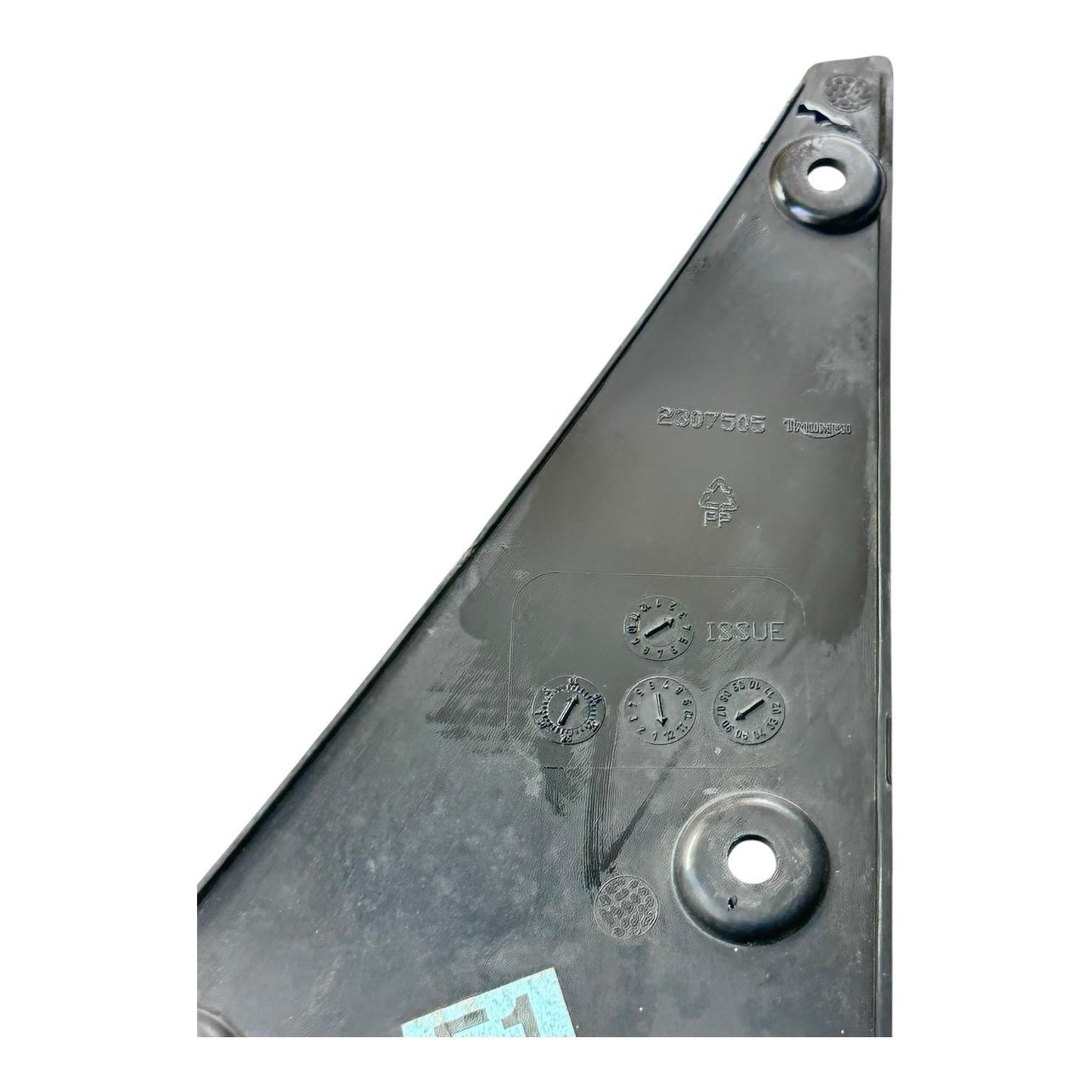 2006 - 2008 TRIUMPH DAYTONA 675 RIGHT INNER FAIRING RADIATOR INFILL PLASTIC