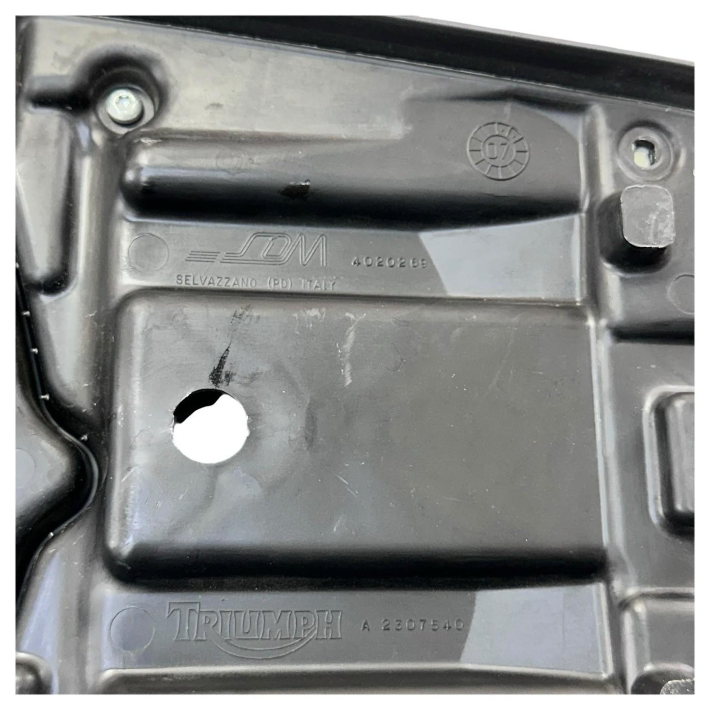 2006 - 2008 TRIUMPH DAYTONA 675 REAR SEAT FAIRING COVER COWL GREY A2307540