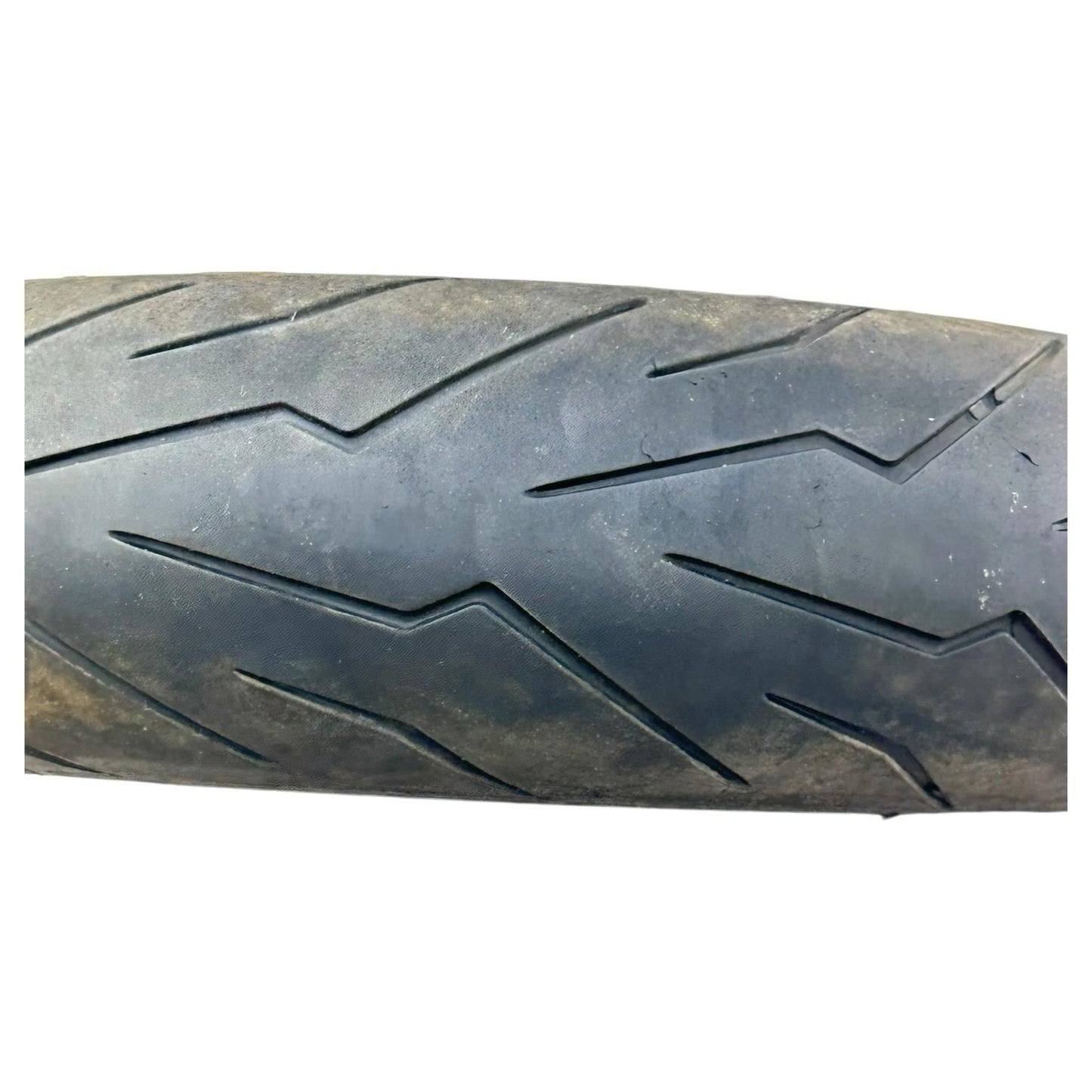 2007 2008 SUZUKI GSXR 1000 FRONT WHEEL RIM TIRE RUBBER SILVER STOCK OEM