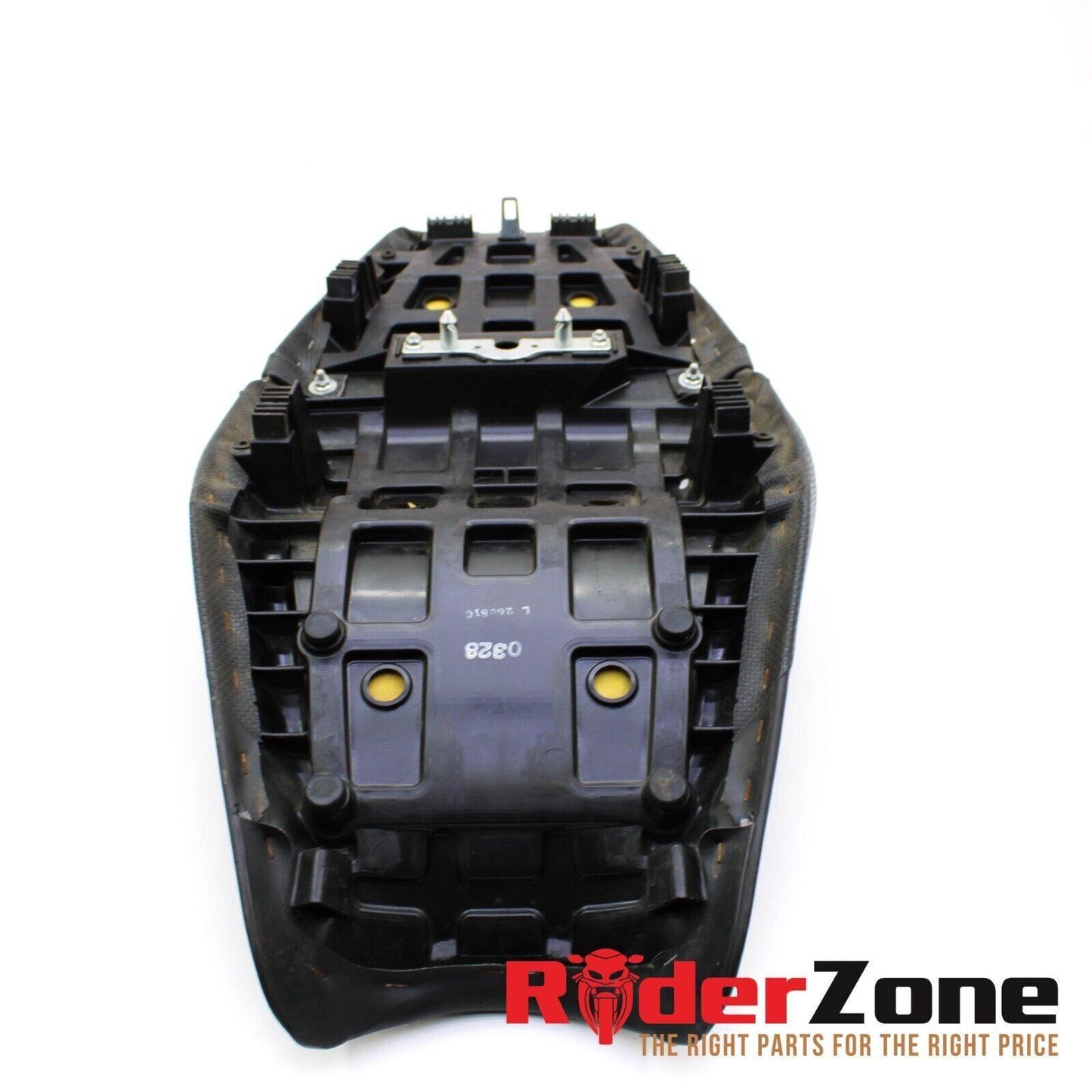 2012 - 2022 KAWASAKI NINJA ZX14R SEAT CUSHION TAIL DOUBLE BLACK PASSENGER BLACK