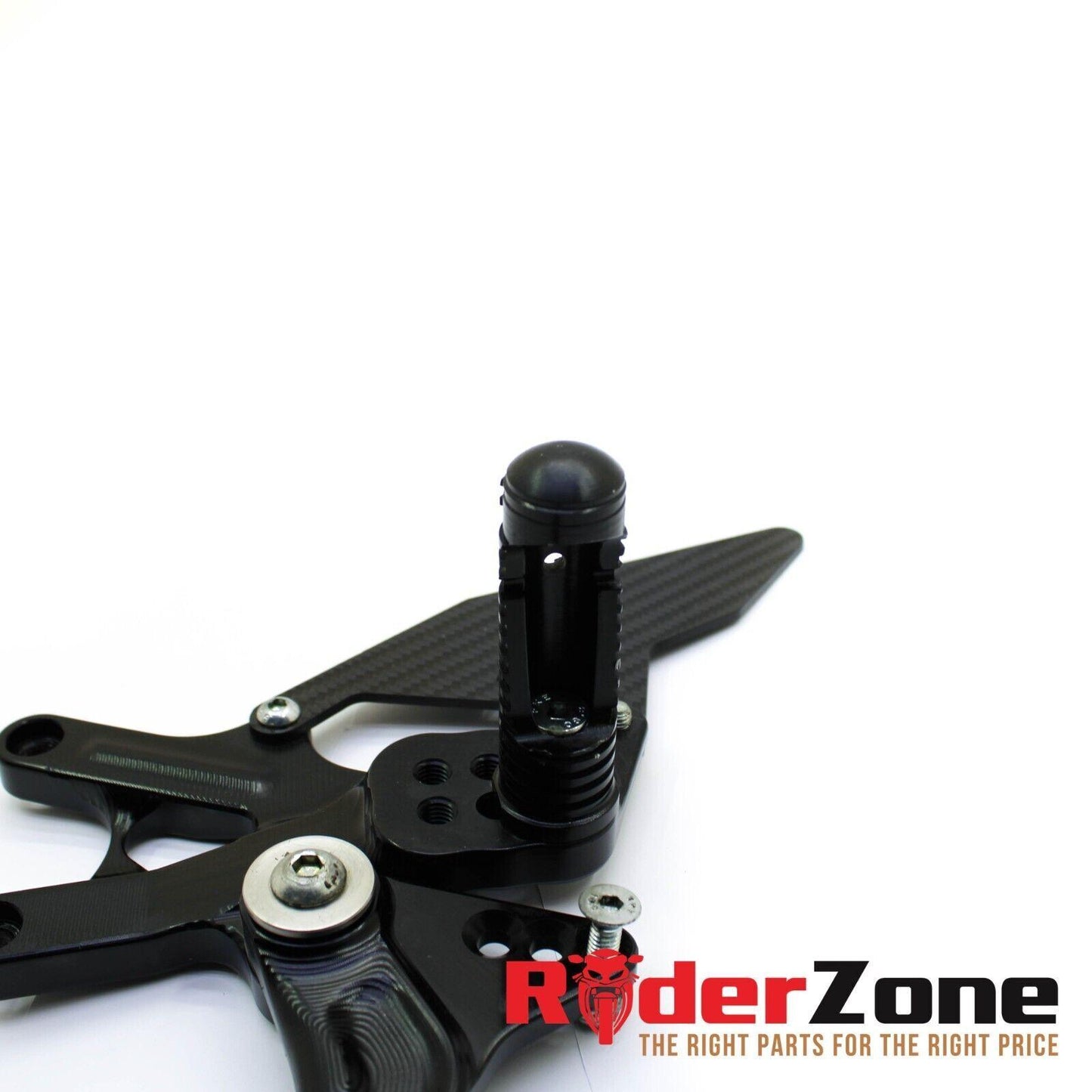 10 - 2014 APRILIA RSV4 R REAR SETS EXTREME COMPONENTS LEFT & RIGHT BOLTS SHIFTER