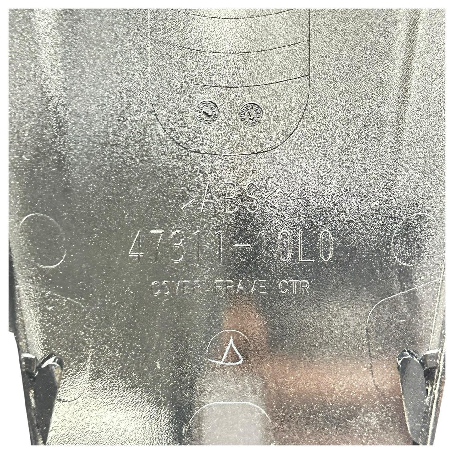 2022 - 2024 SUZUKI HAYABUSA REAR TAIL FAIRING COWL BACK PLASTIC BLACK *SCUFFED*