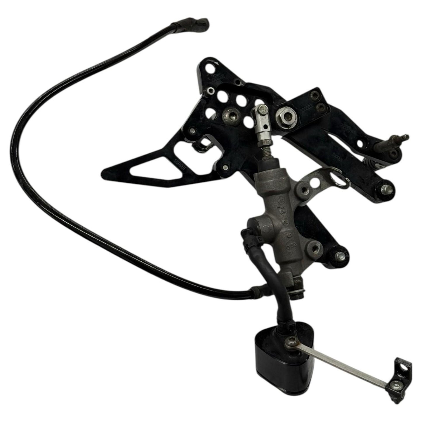 2008 - 2016 YAMAHA YZF R6 REARSET *DRIVEN RACING* SET REAR PEG MASTER BLACK