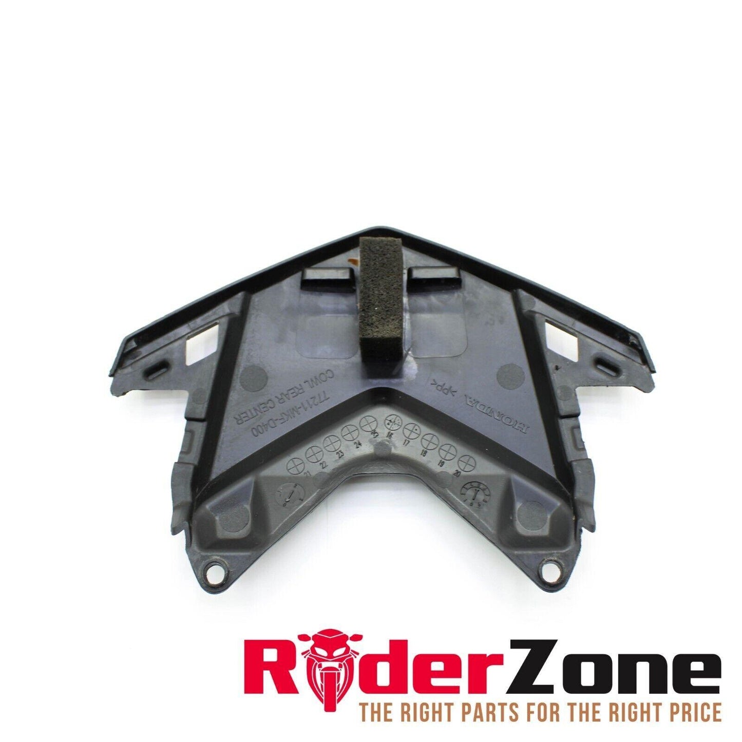 2017 - 2019 HONDA CBR1000RR CENTER TAIL FAIRING TAIL FAIRING REAR BLACK STOCK