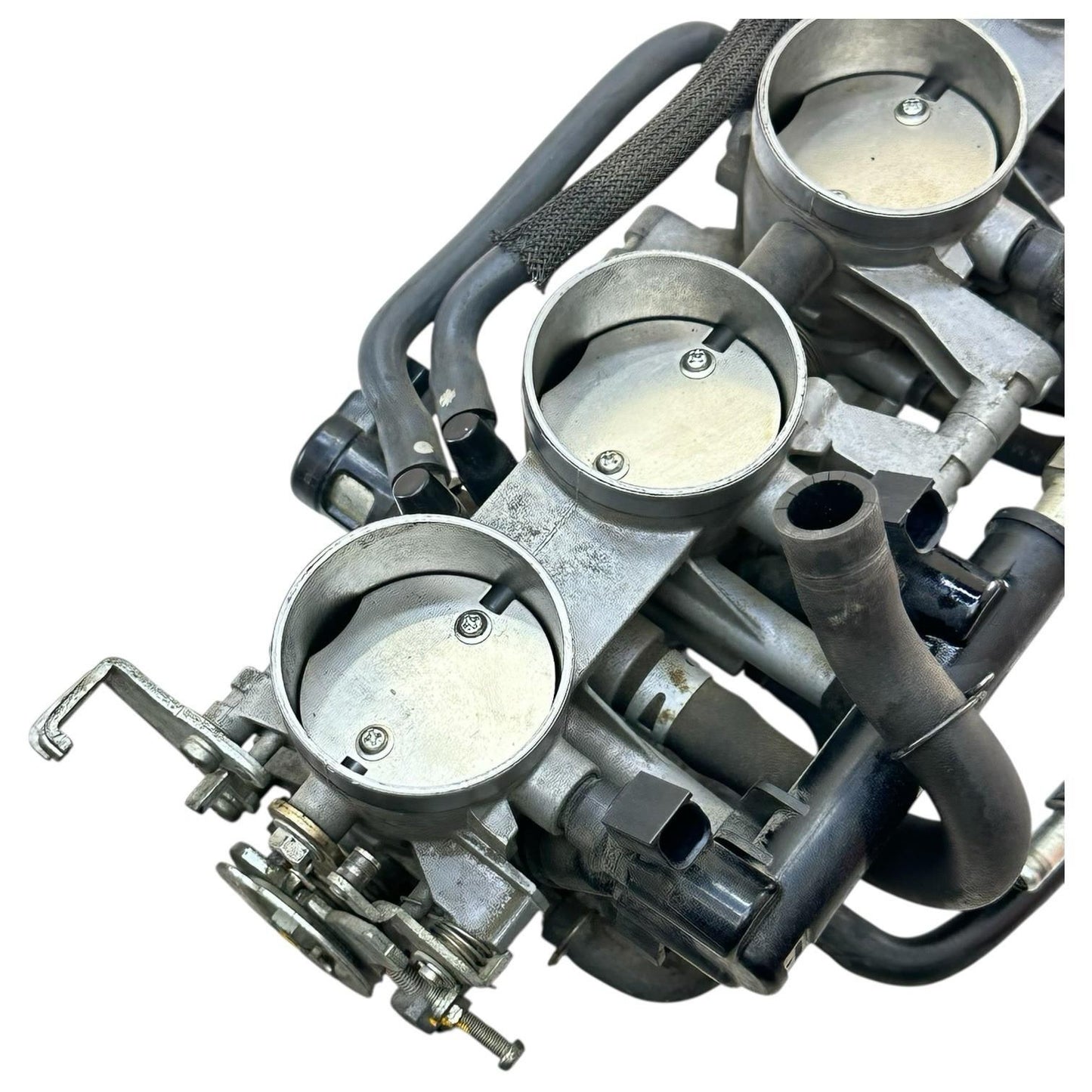 2007 2008 SUZUKI GSXR 1000 THROTTLE BODIES FUEL INJECTORS PETROL BODY STOCK OEM