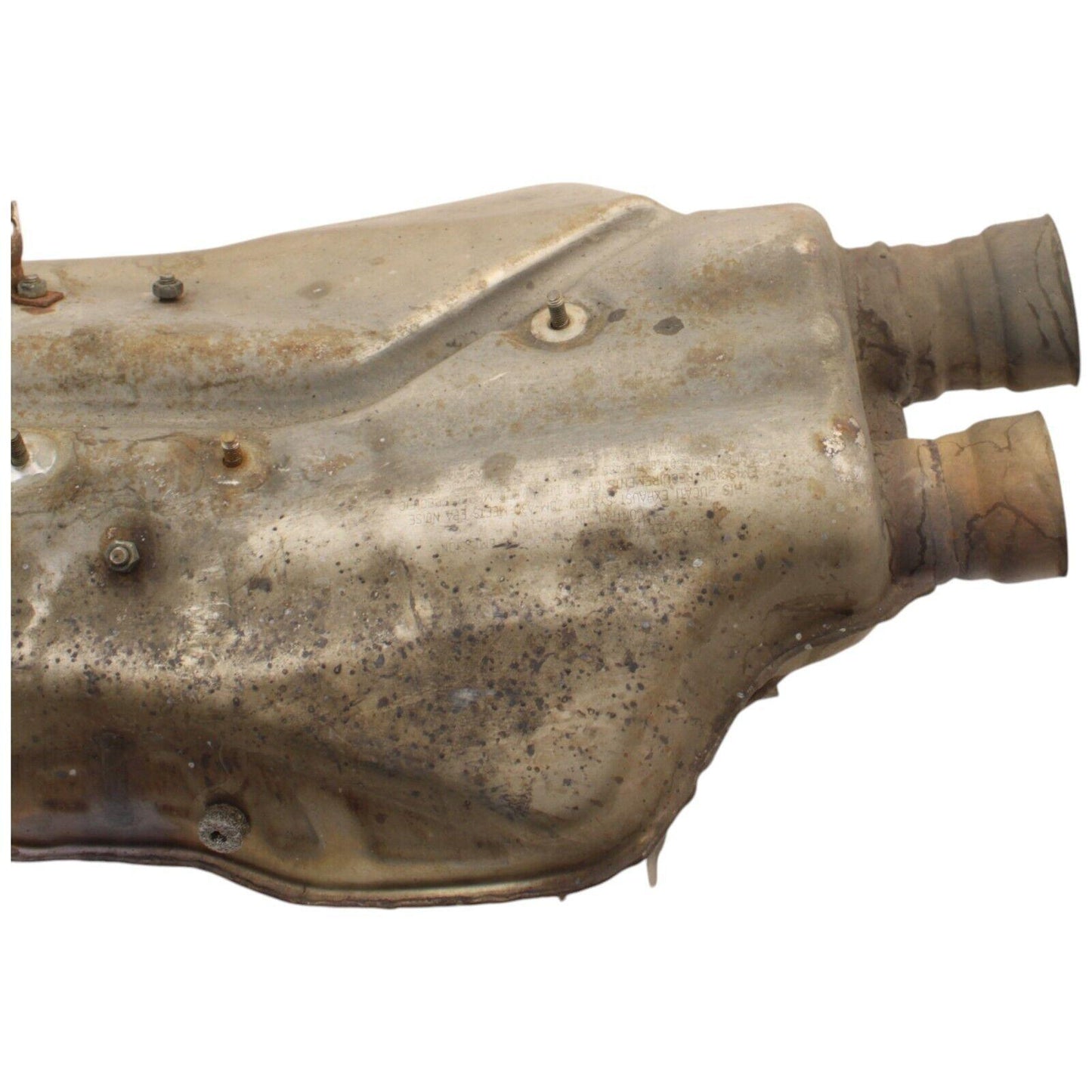 2003 - 2006 DUCATI 999 MUFFLER END PIPE EXHAUST STOCK SILVER