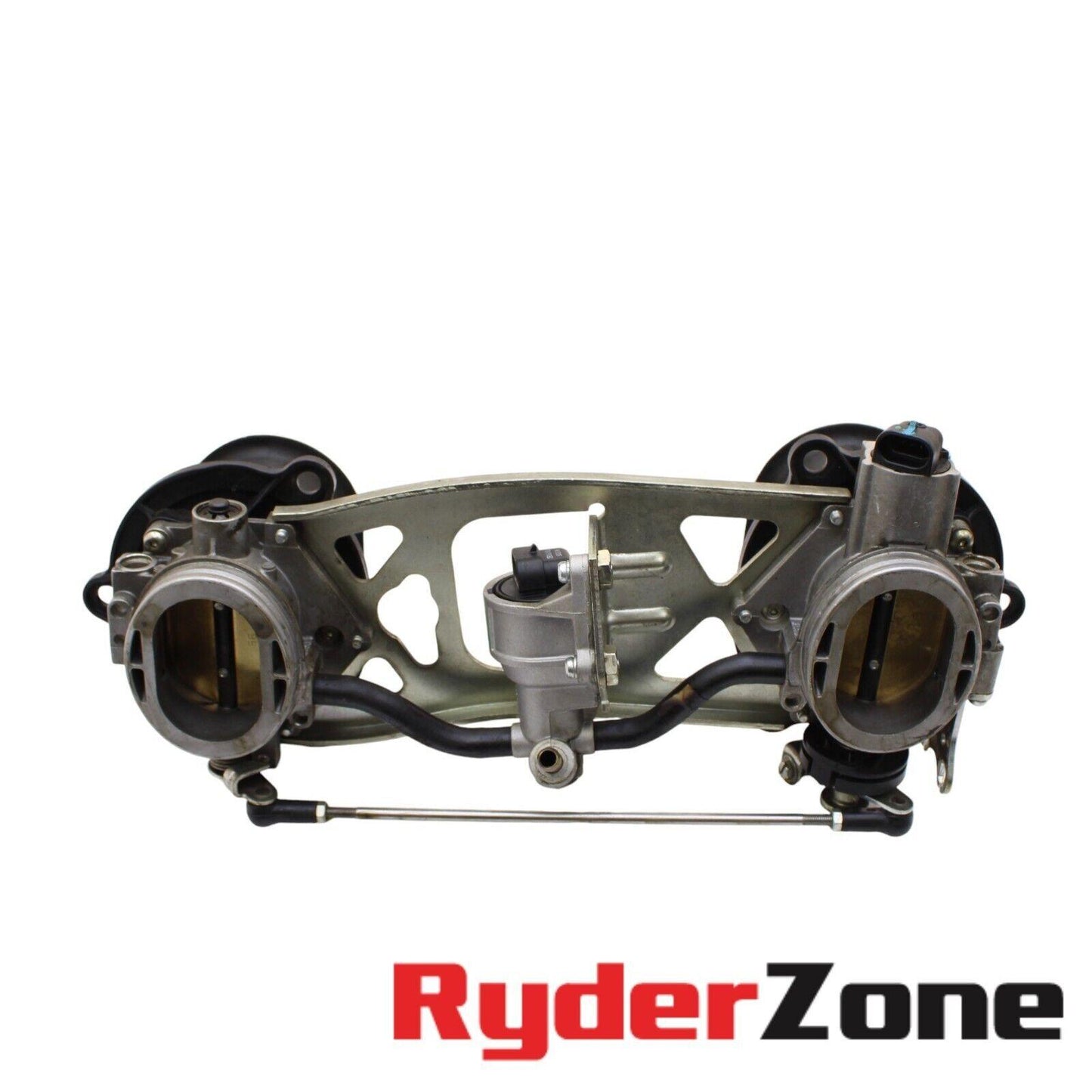 2008 - 2010 DUCATI 848 THROTTLE BODY INTAKE FUEL LINE AIR BOX INJECTOR STOCK