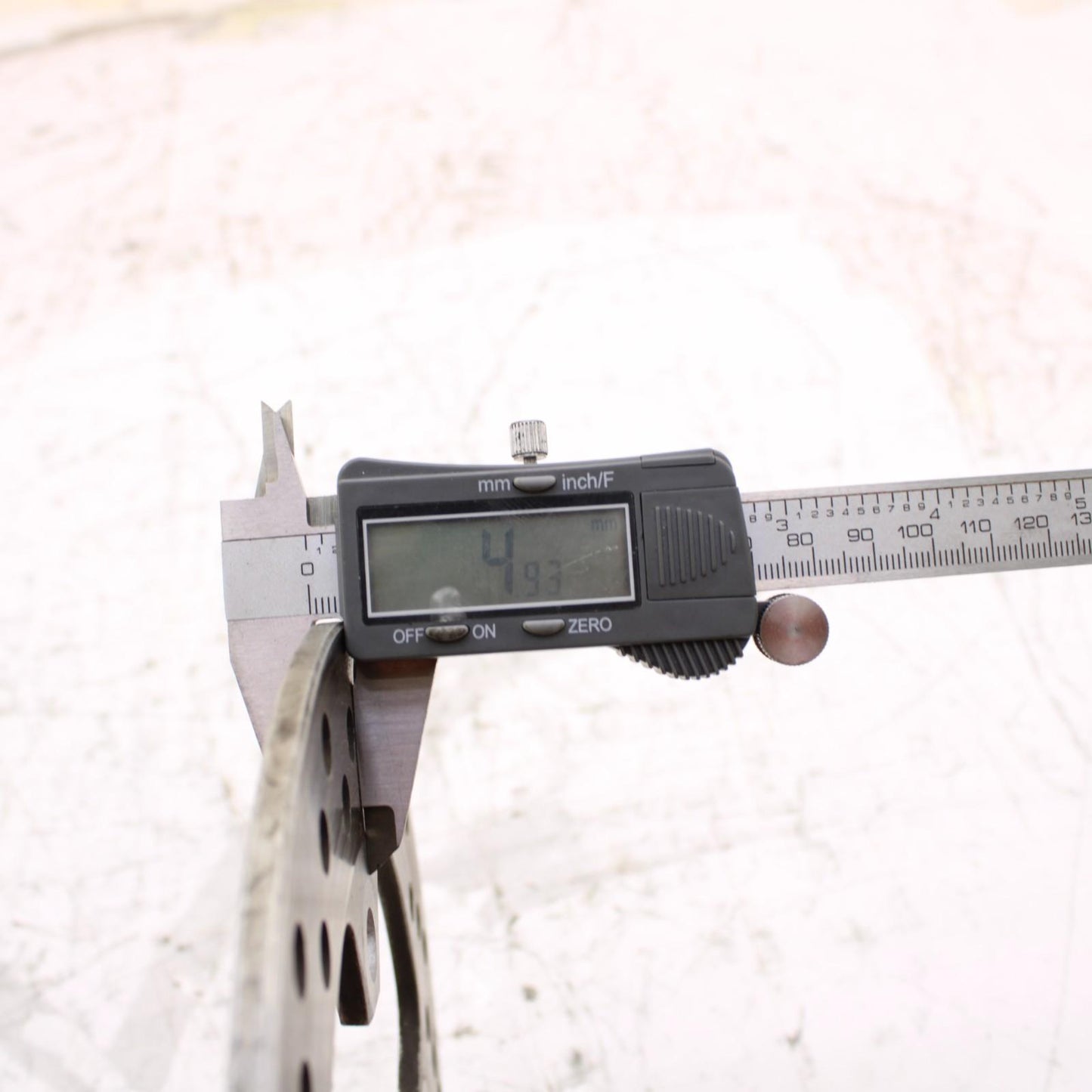 2024 - 2025 KAWASAKI NINJA ZX6R REAR ROTOR BACK BRAKE DISC STOCK OEM