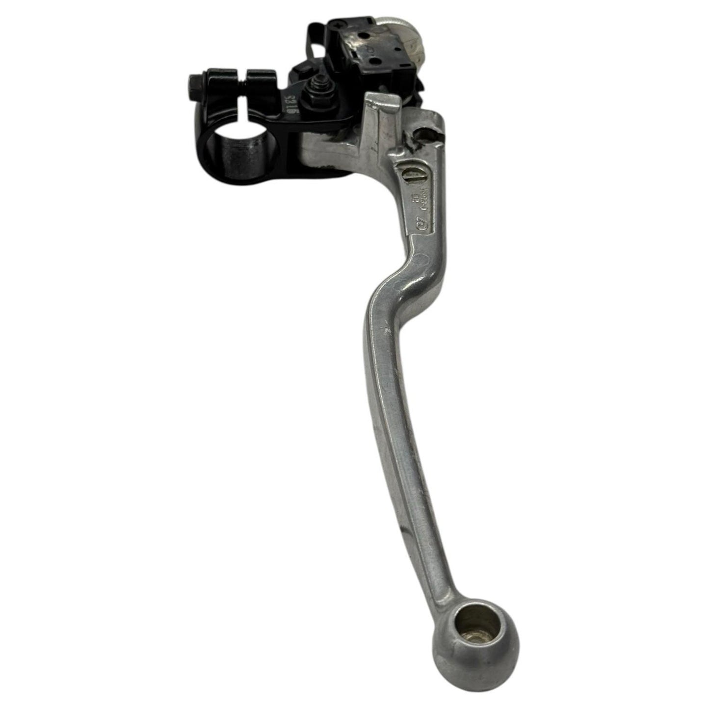 2015 - 2019 YAMAHA YZF R1 LEFT CLIPON CLUTCH LEVER HANDLEBAR PERCH SILVER STOCK