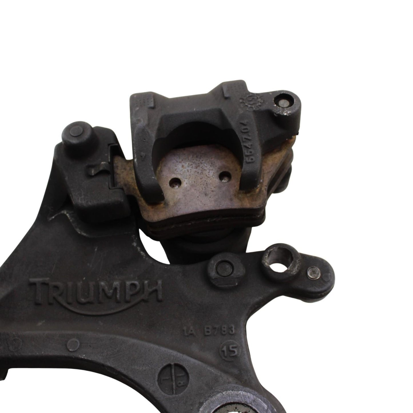 2013 - 2017 TRIUMPH DAYTONA 675R REAR CALIPER BACK BRAKE WHEEL BRACKET MOUNT