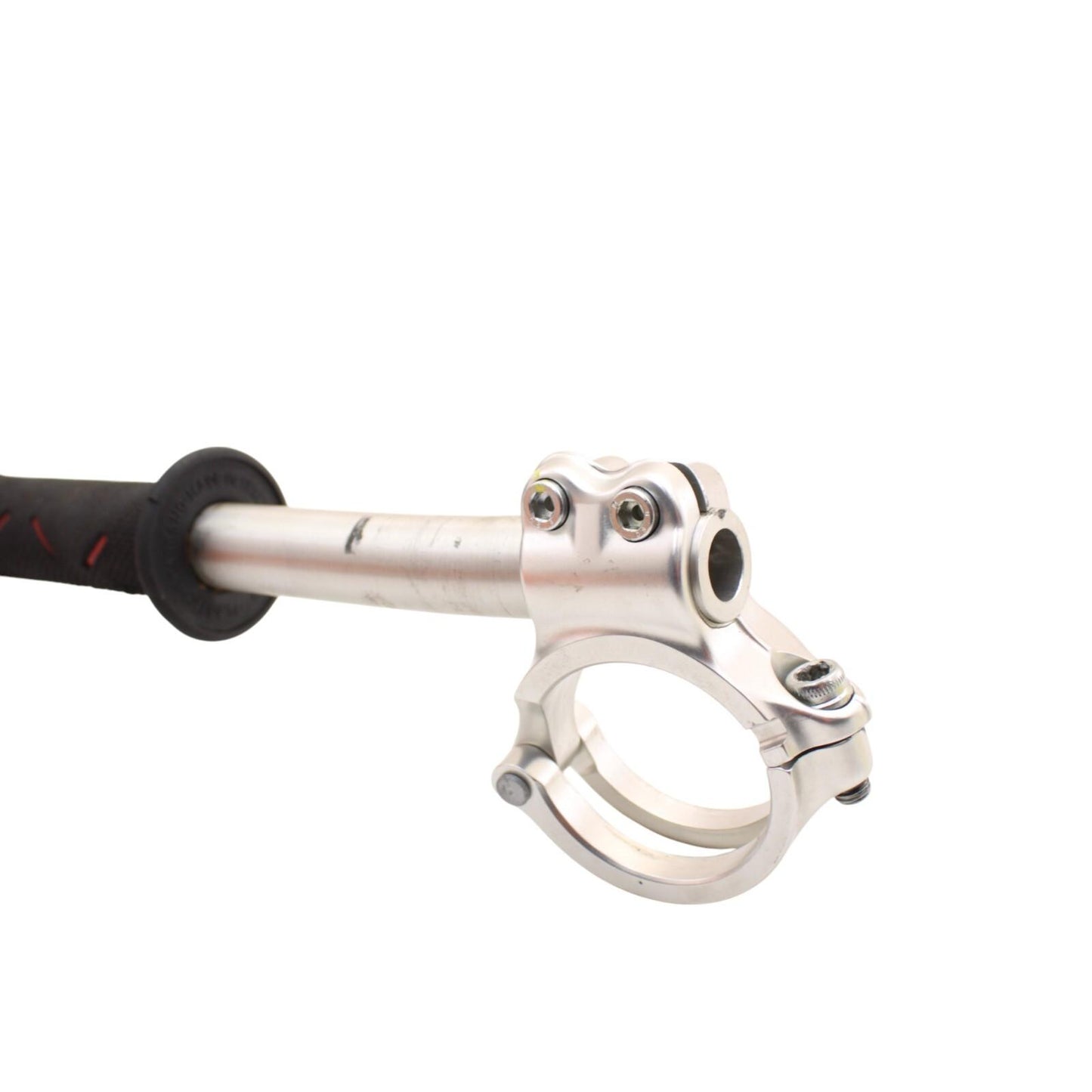 2020 - 2024 DUCATI PANIGALE V2 LEFT CLIP ON HANDLEBAR BAR END SILVER