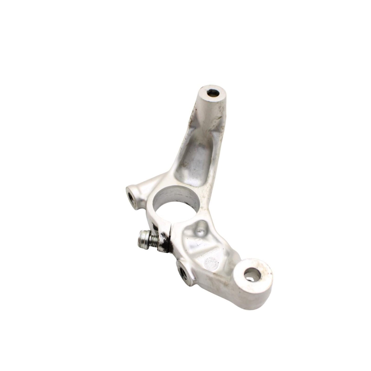 2020 - 2024 DUCATI PANIGALE V2 RIGHT FOOTREST BRACKET HOLDER SILVER