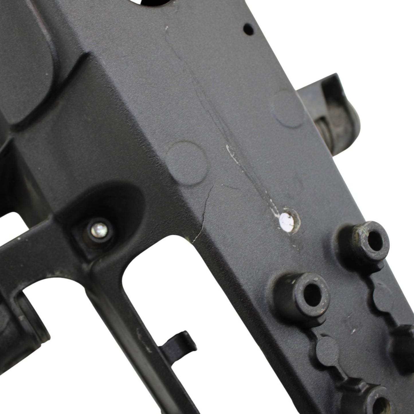 2004 - 2008 YAMAHA YZF R1 SUBFRAME BACK TAIL REAR FRAME BLACK STOCK *CRACKED*