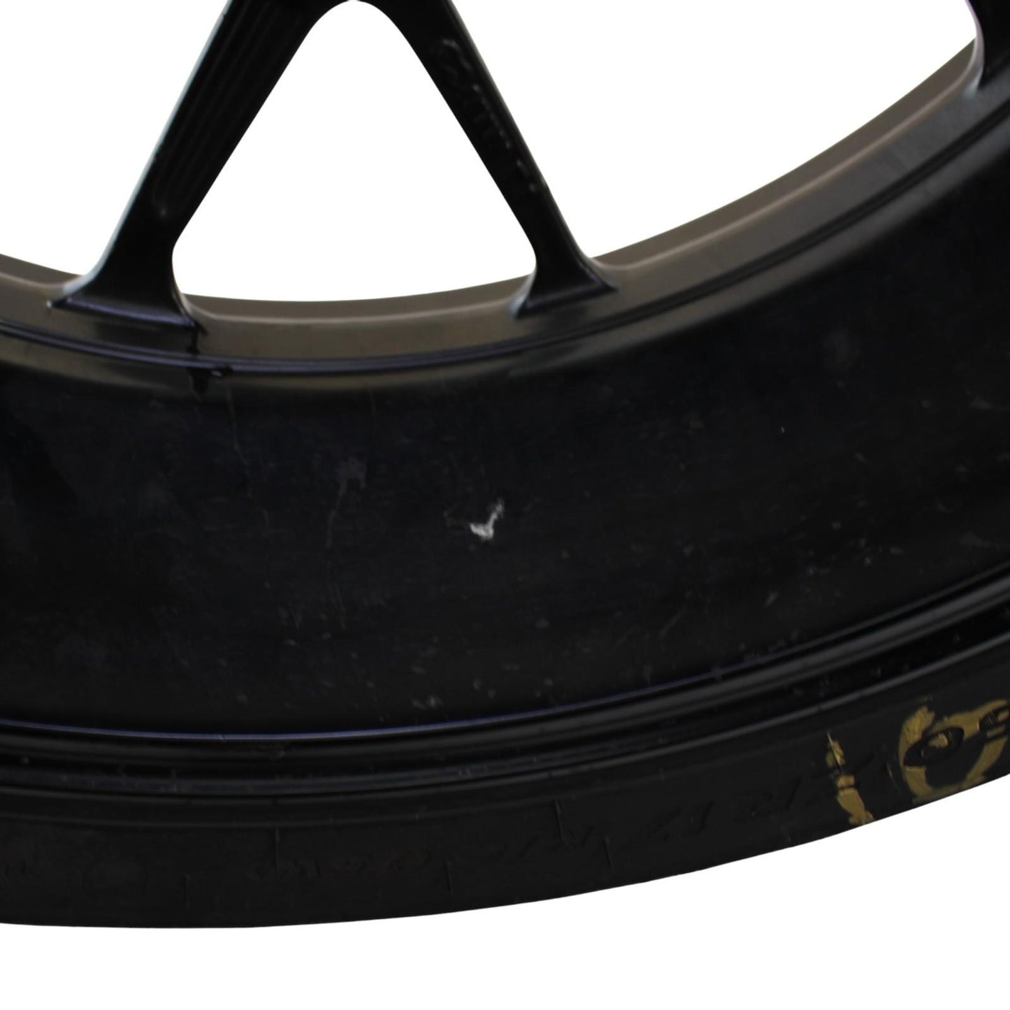 2020 - 2024 DUCATI PANIGALE V2 REAR WHEEL BACK RIM TIRE BLACK STRAIGHT STOCK